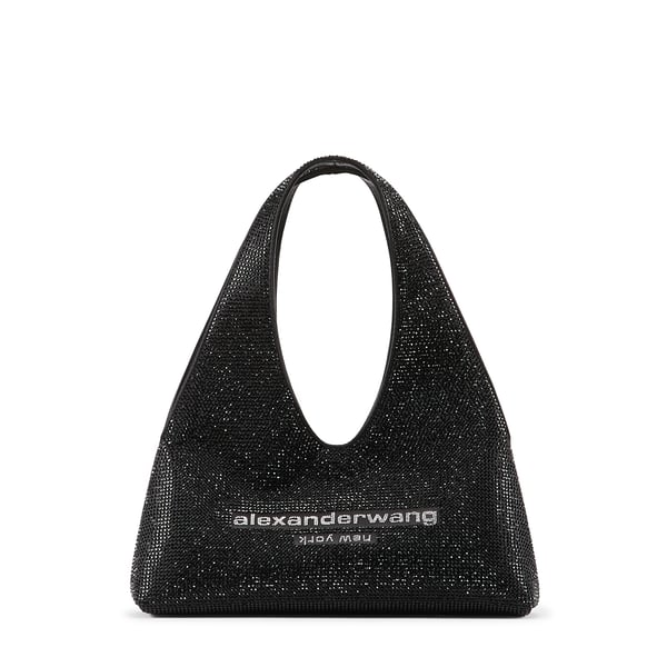 Sac mini Hobo à strass Sac mini Hobo à strass