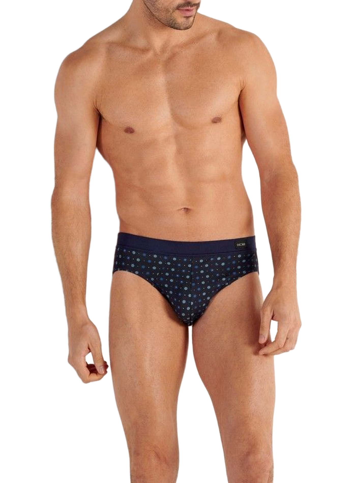 Printed briefs  HOM Blue