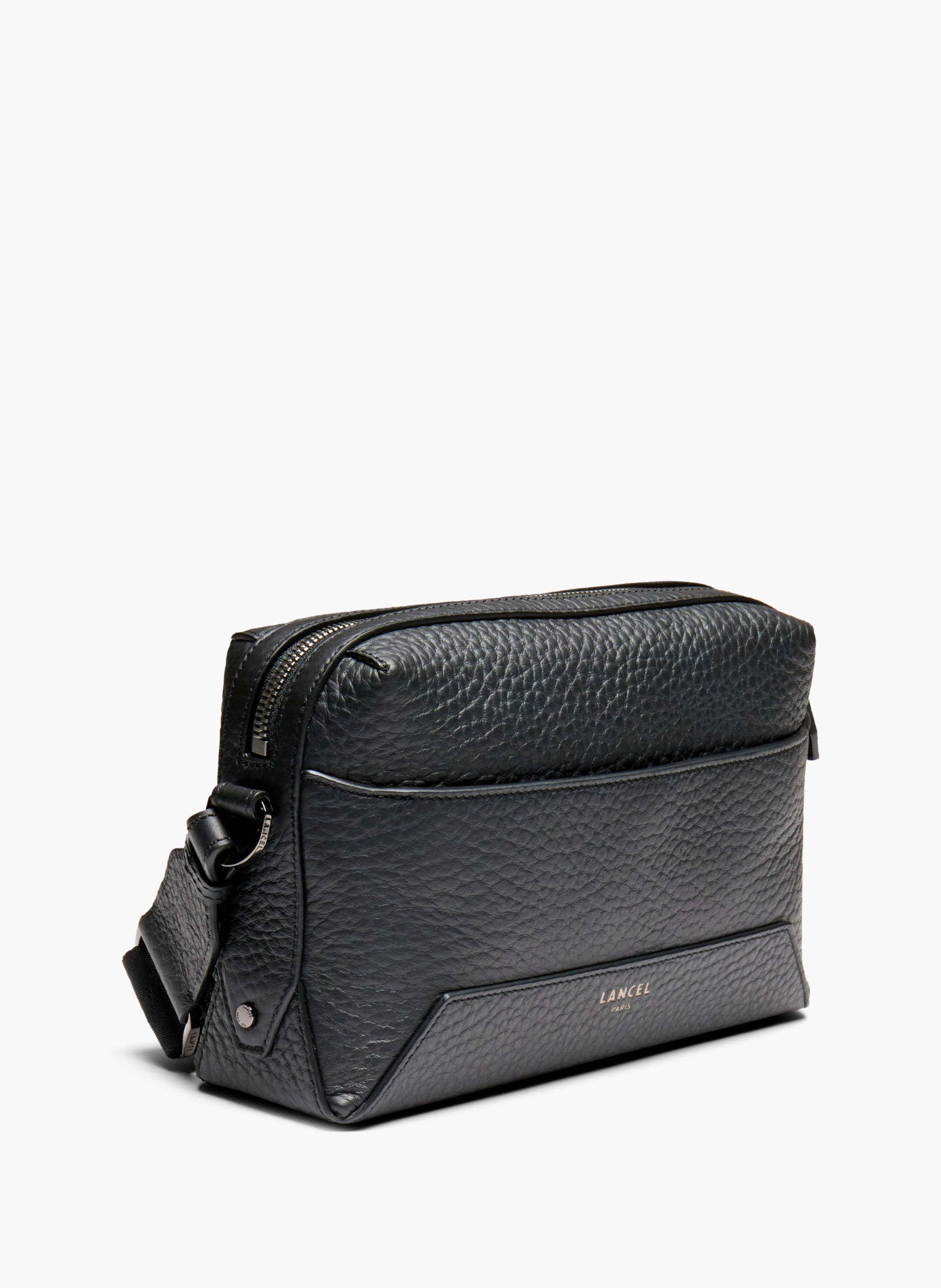 Sac caméra m milo de lancel en cuir LANCEL Noir