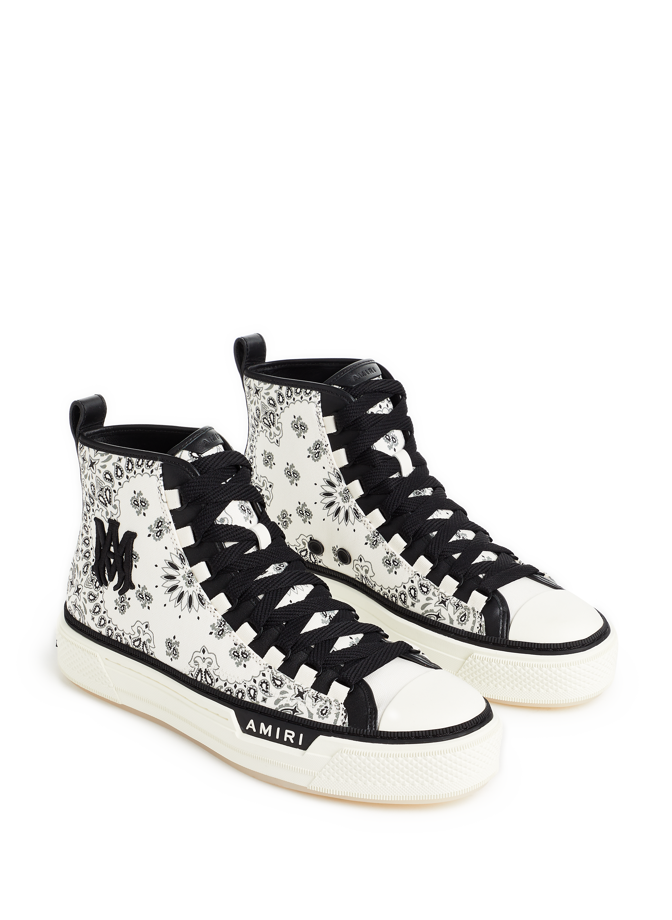 Baskets montantes à imprimé bandana