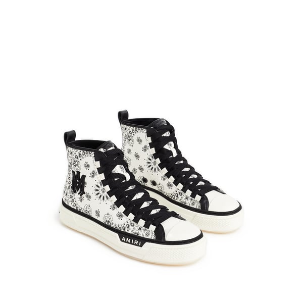 Baskets montantes à imprimé bandana