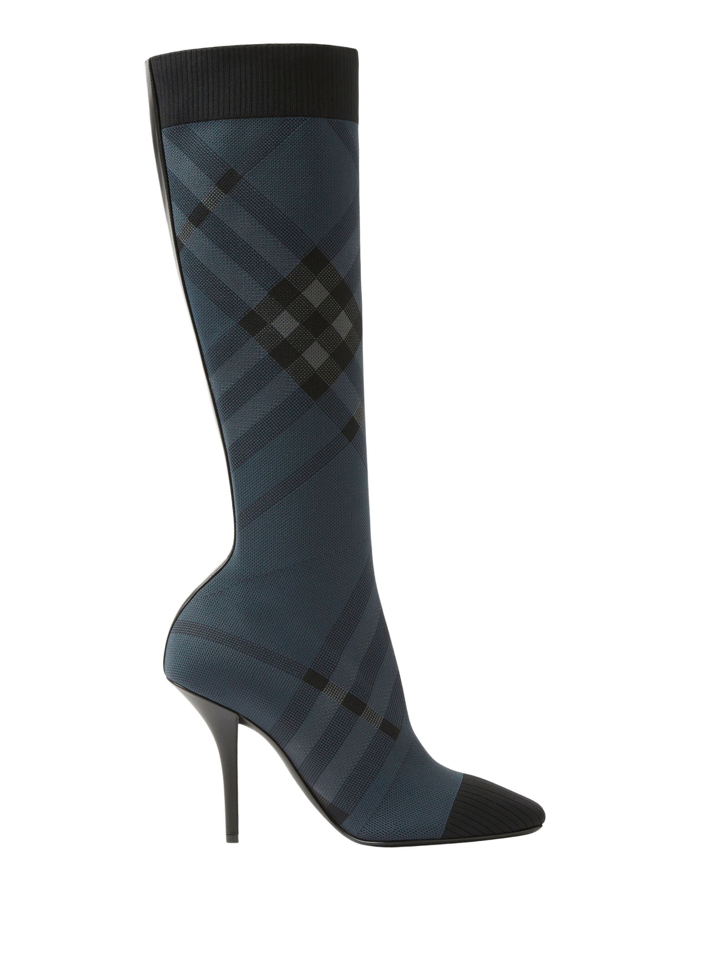 Bottes chaussettes Check