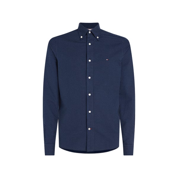 Chemise à motif en coton