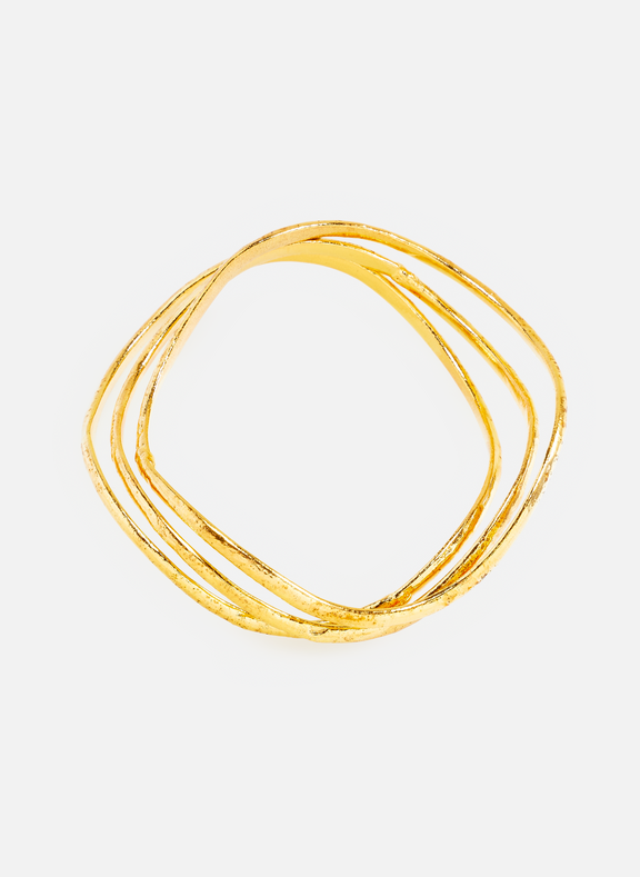 SYLVIA TOLEDANO Flow bracelet  Golden