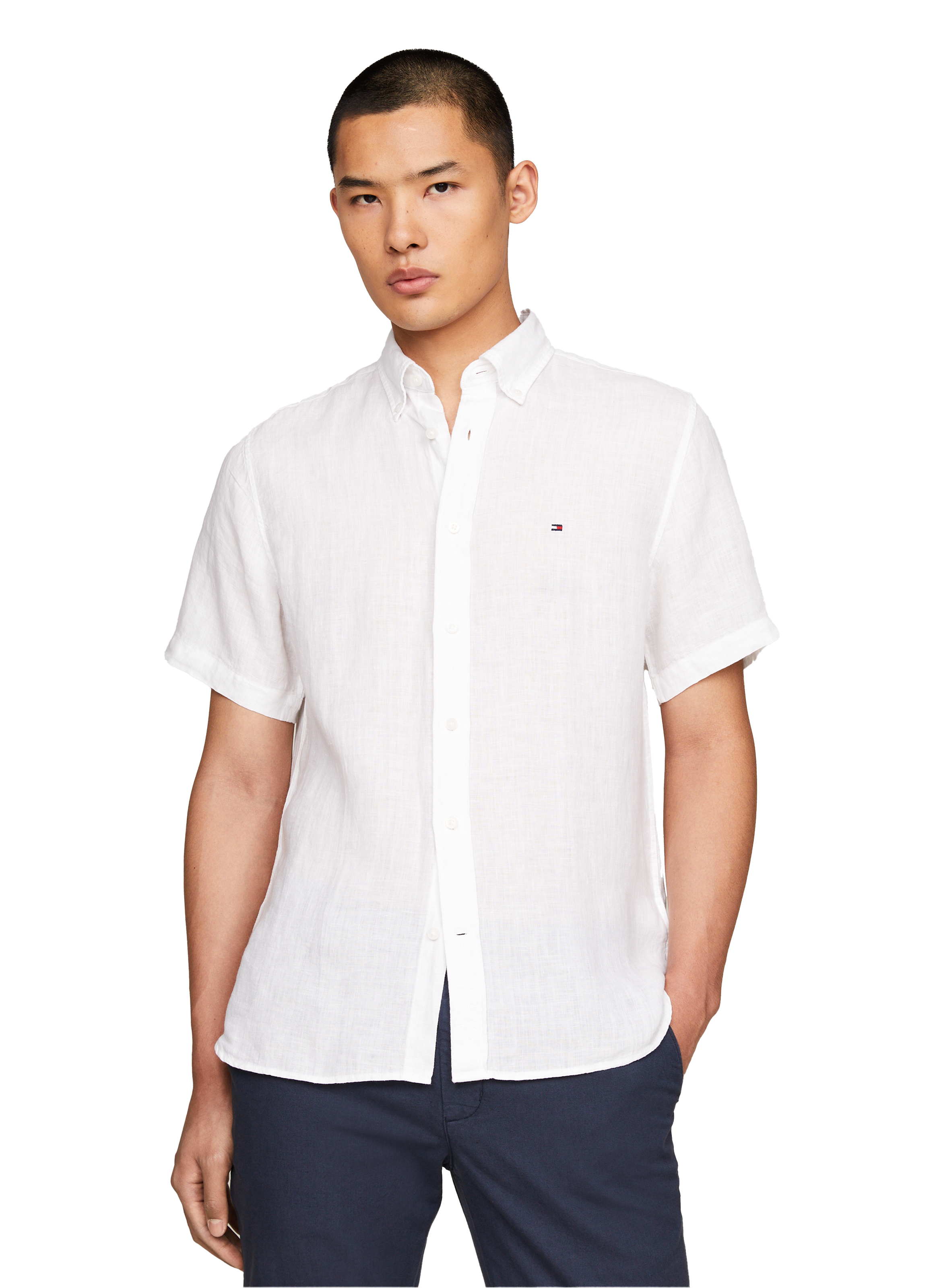 Linen shirt  TOMMY HILFIGER White