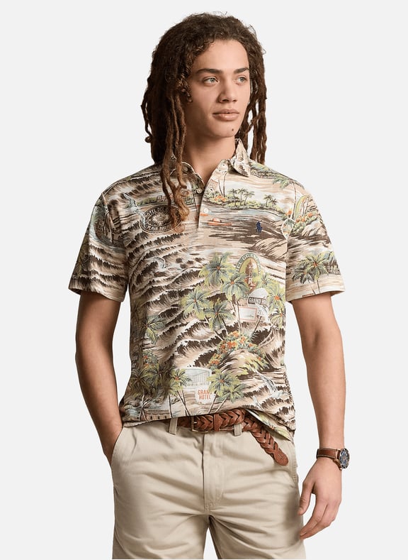 Logo Print Cotton T-Shirt Multicolour by POLO RALPH LAUREN POLO RALPH LAUREN Logo Print Cotton T-Shirt Multicolour
