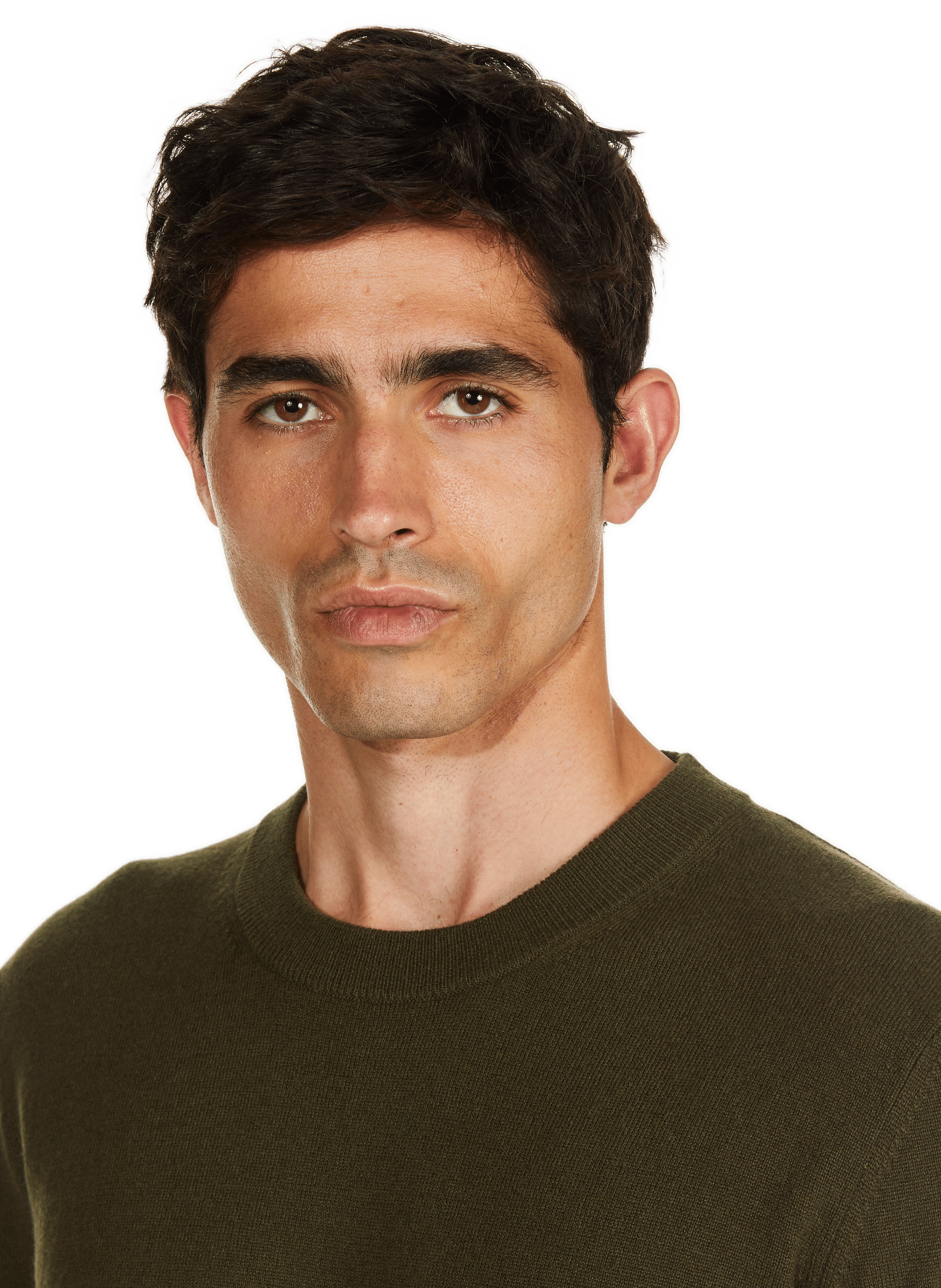  Cashmere jumper Khaki