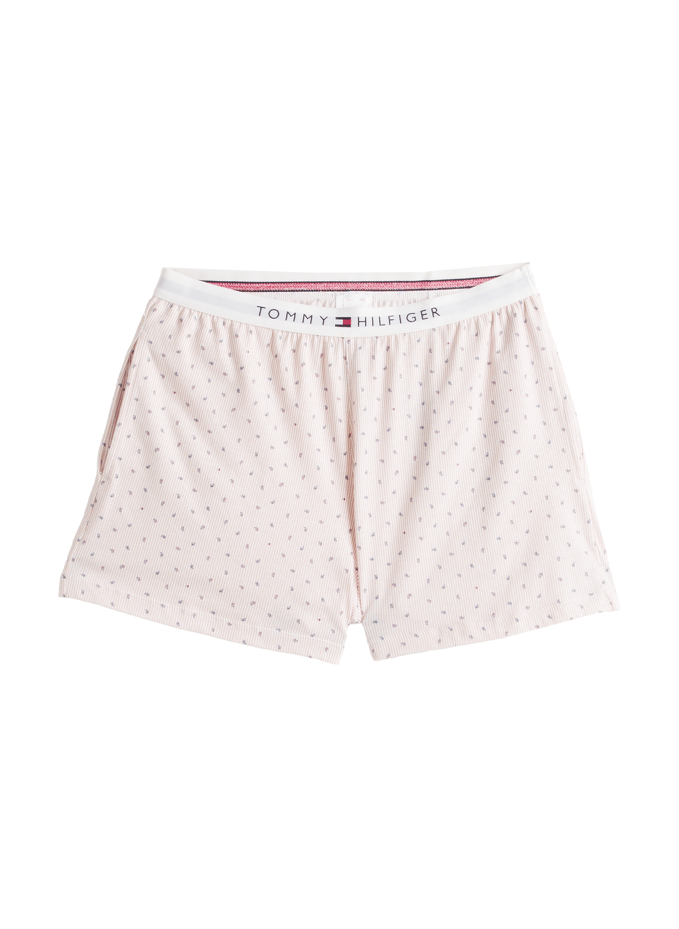 Ensemble de pyjama imprimé en coton TOMMY HILFIGER Rose