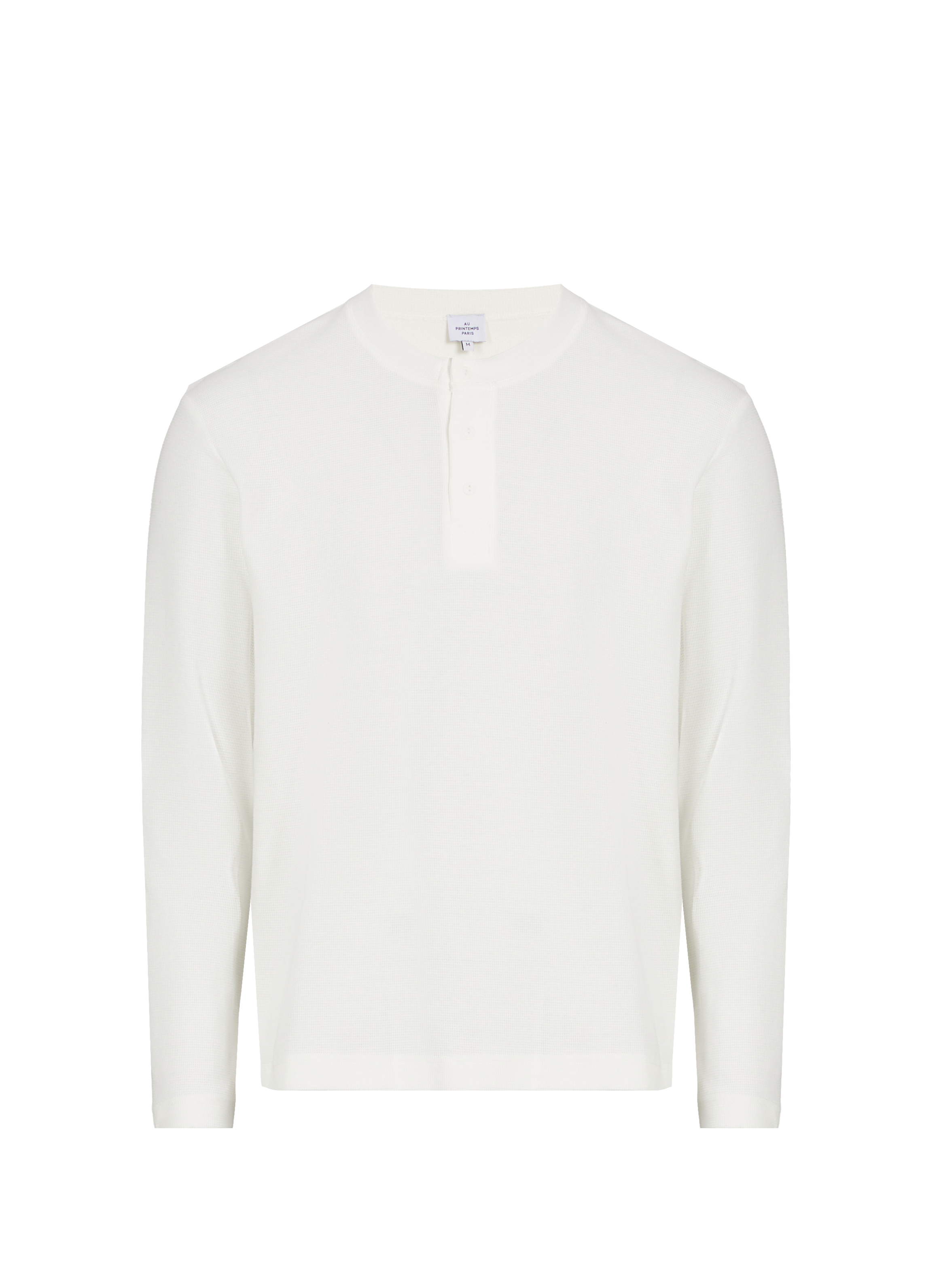 T-shirt à col boutonné Denley AU PRINTEMPS PARIS Beige