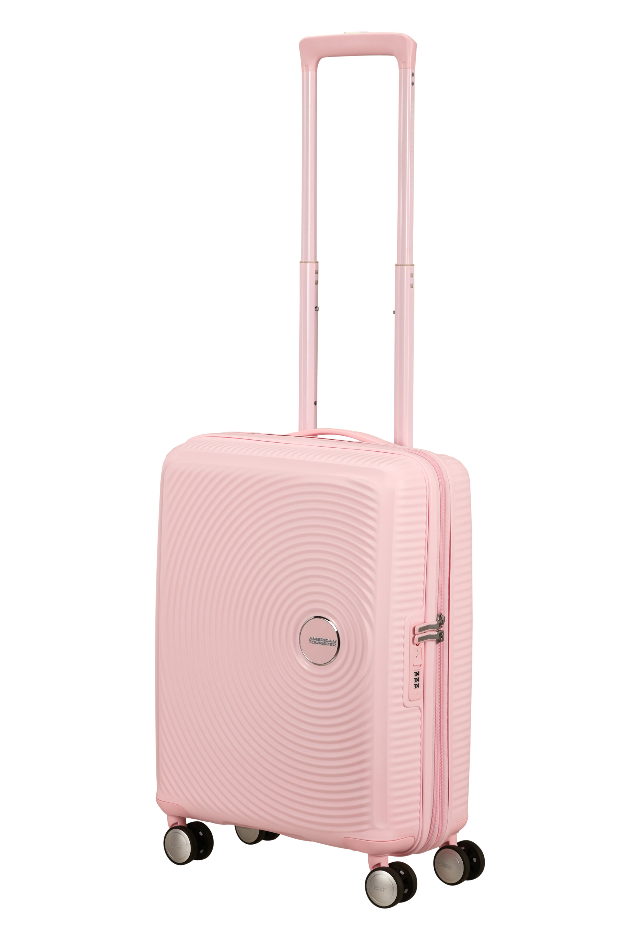 Soundbox valise 4 roues taille s AMERICAN TOURISTER Rose