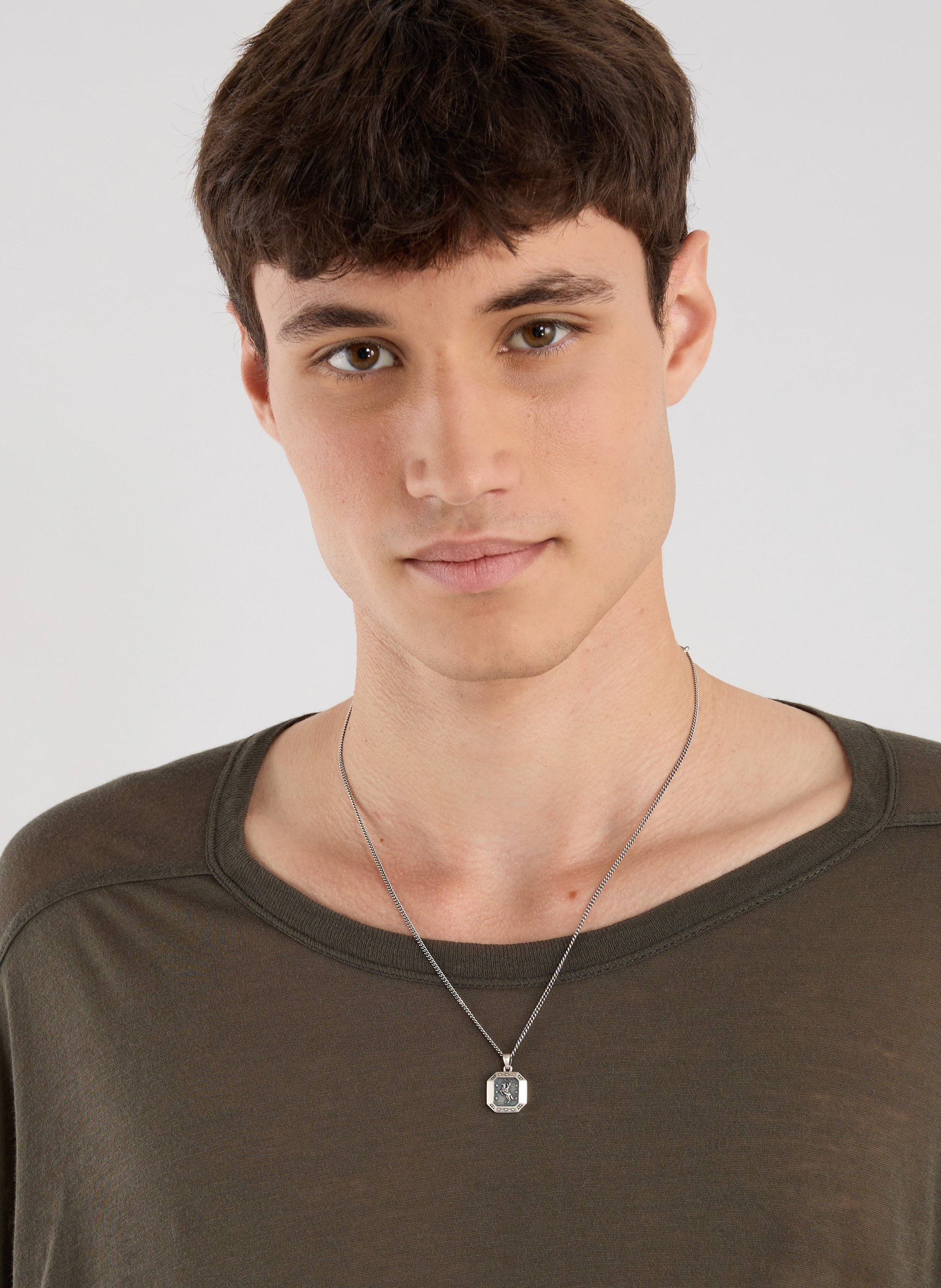 Silver Rodeo Necklace SERGE DENIMES Silver