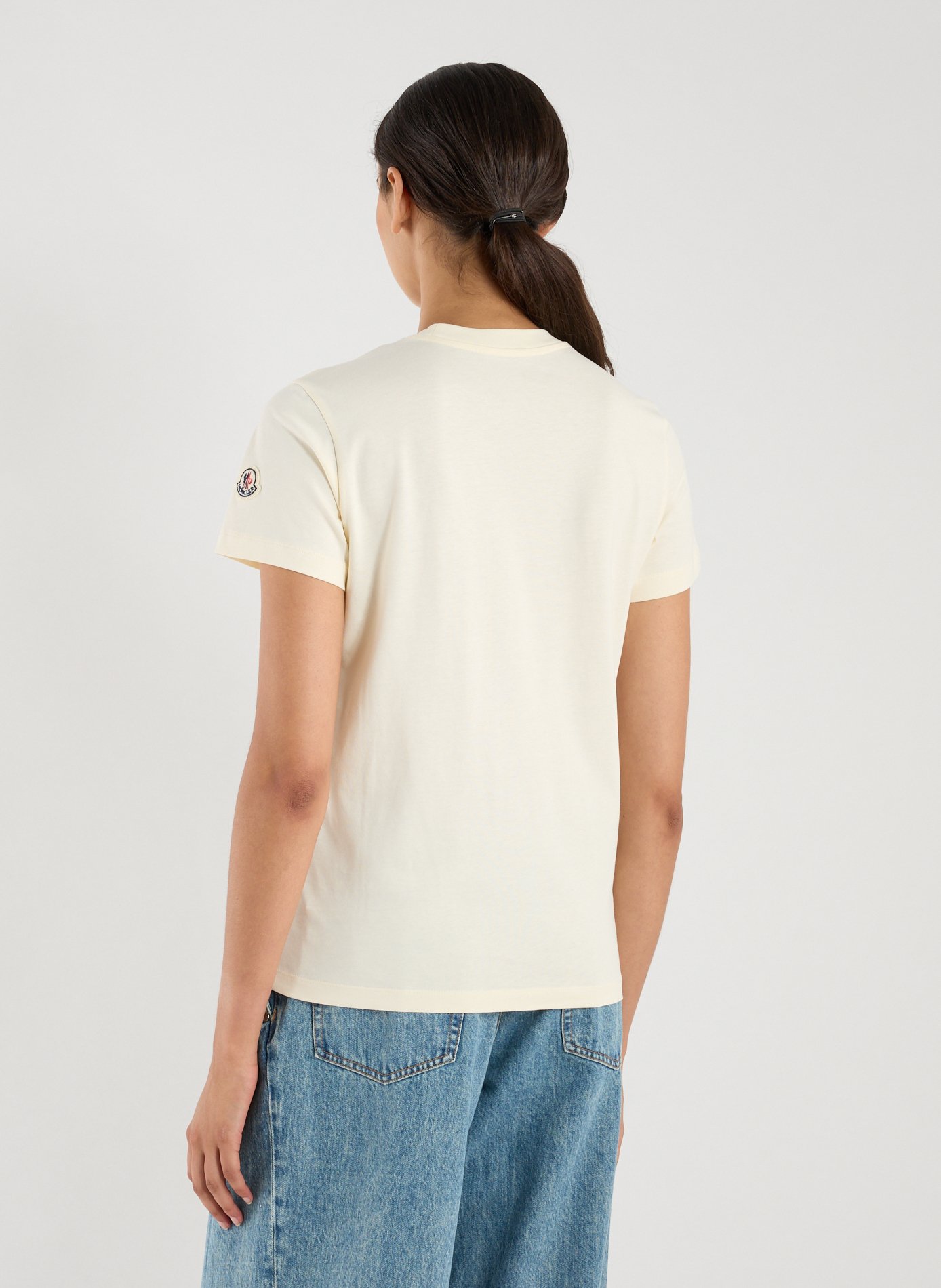 Classic Cotton T-Shirt MONCLER White