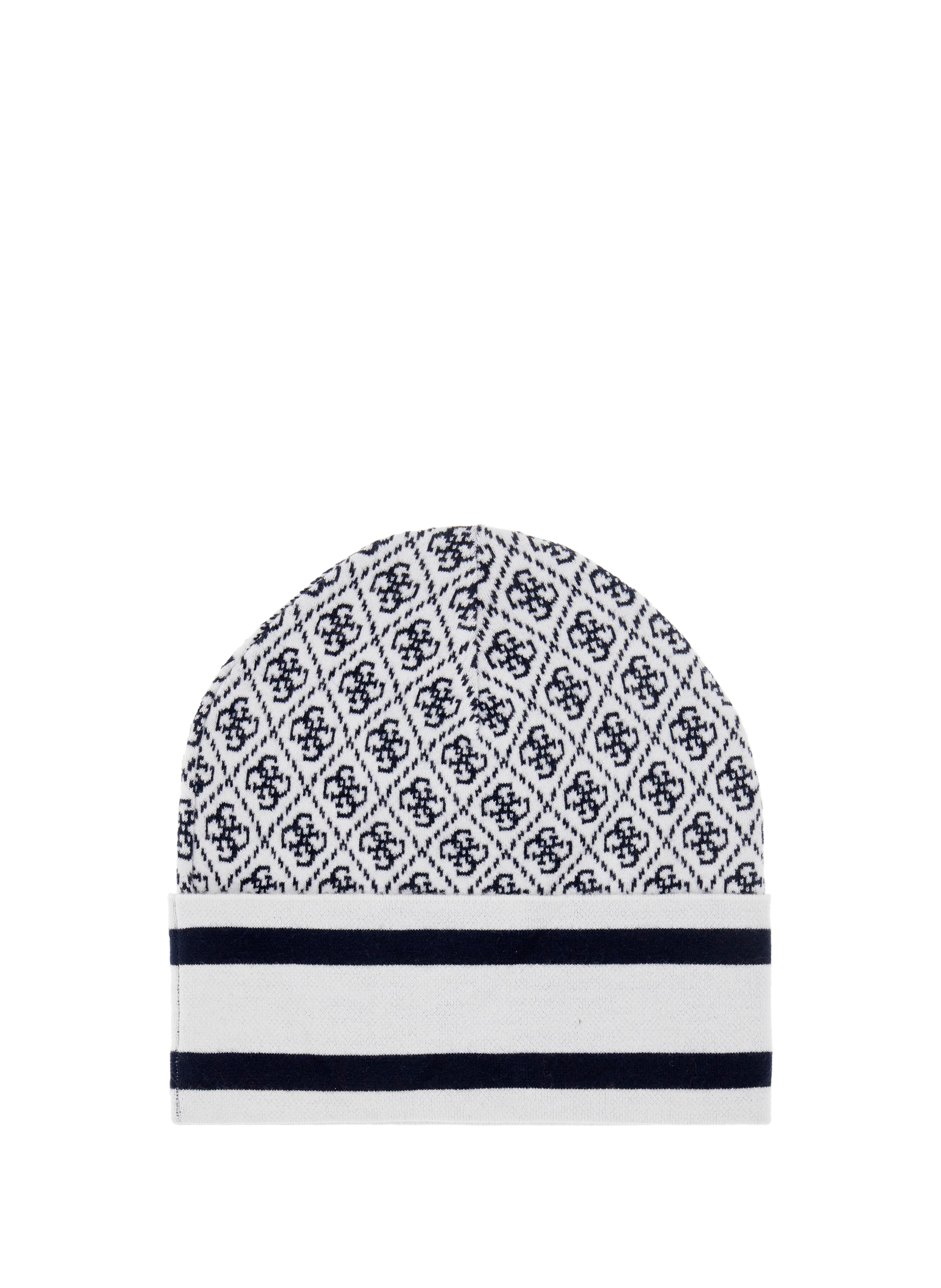 Bonnet imprimé monogramme  GUESS Bleu