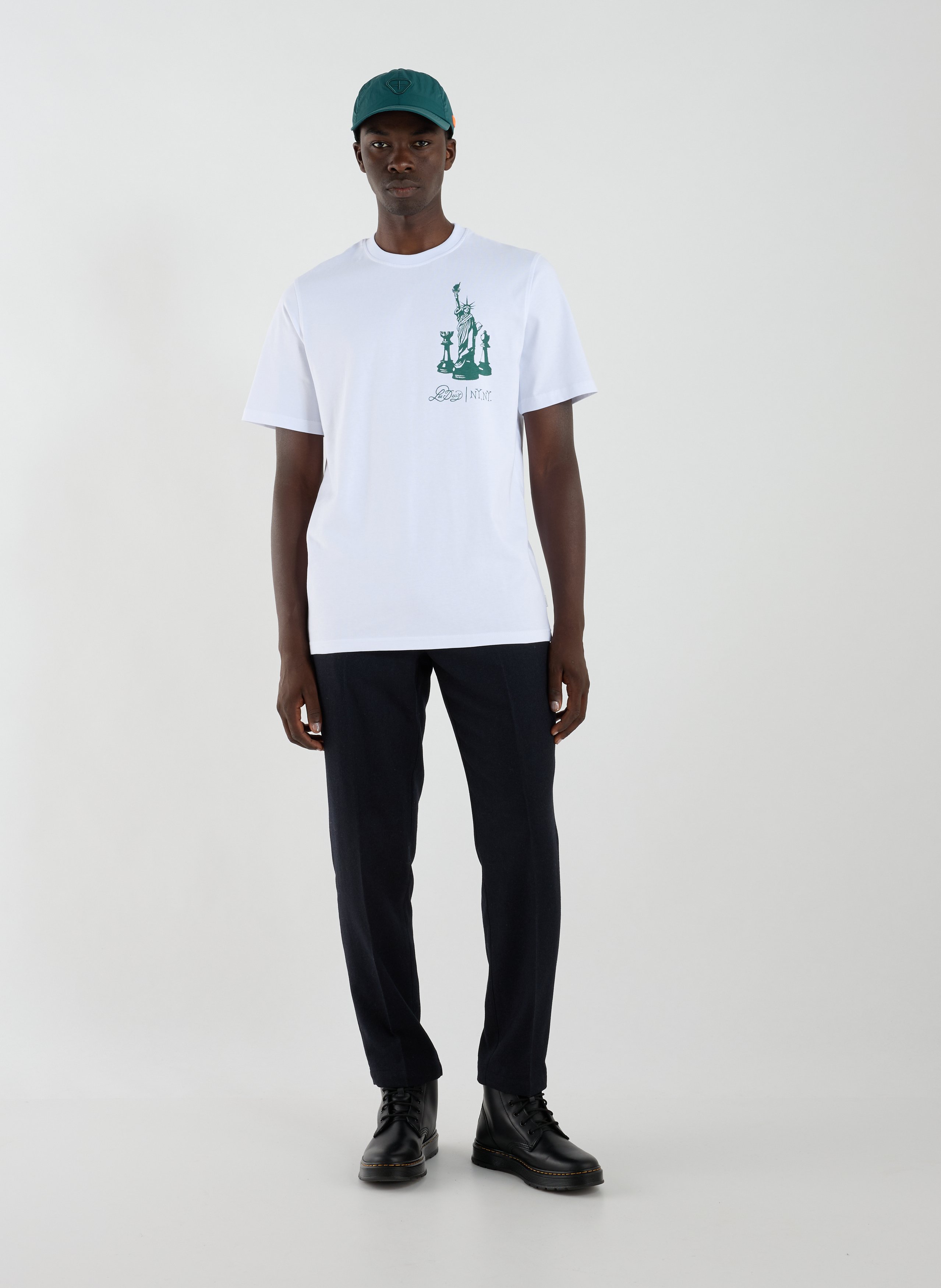 T-shirt en coton LES DEUX Blanc