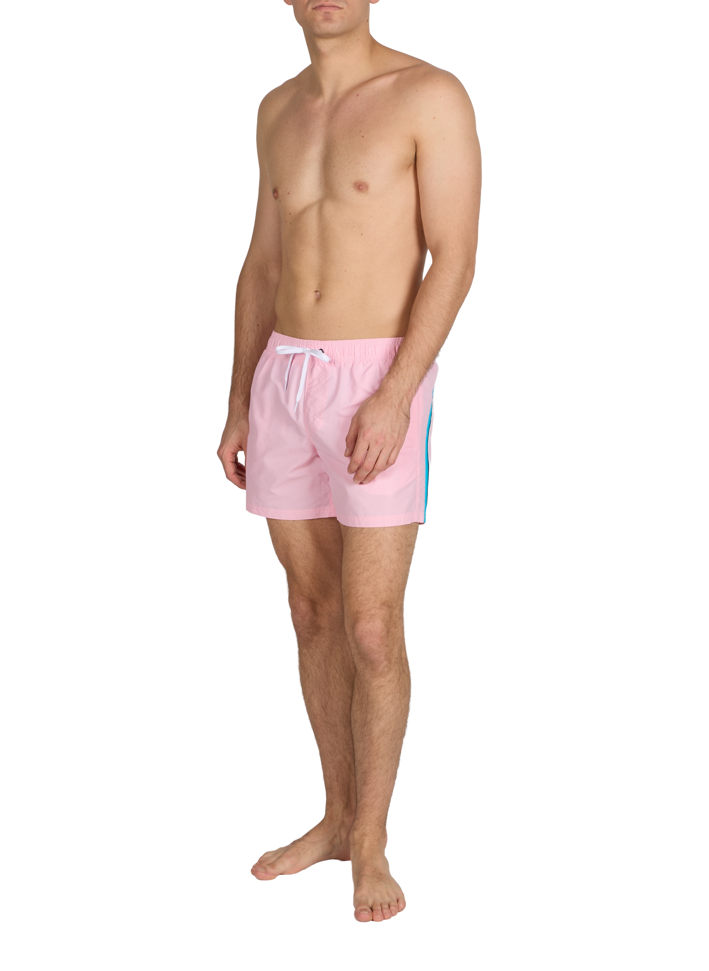 Swim shorts with stripes SUNDEK Pink