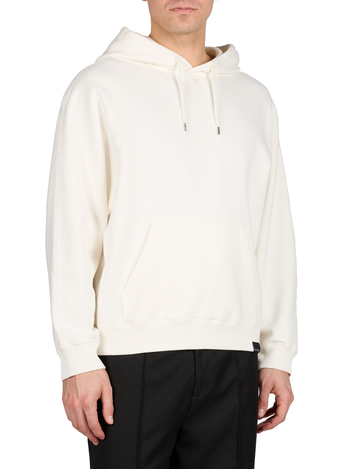 Sweatshirt ample en coton  COURRÈGES Blanc