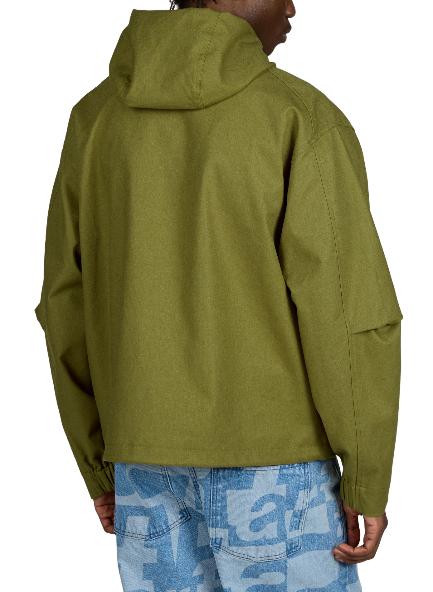 Technical jacket in linen and cotton ARTE ANTWERP Khaki