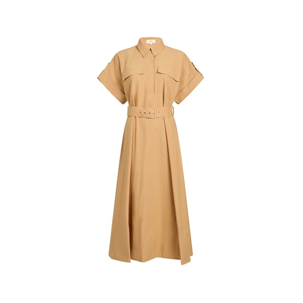 Robe longue et droite en coton Robe longue et droite en coton