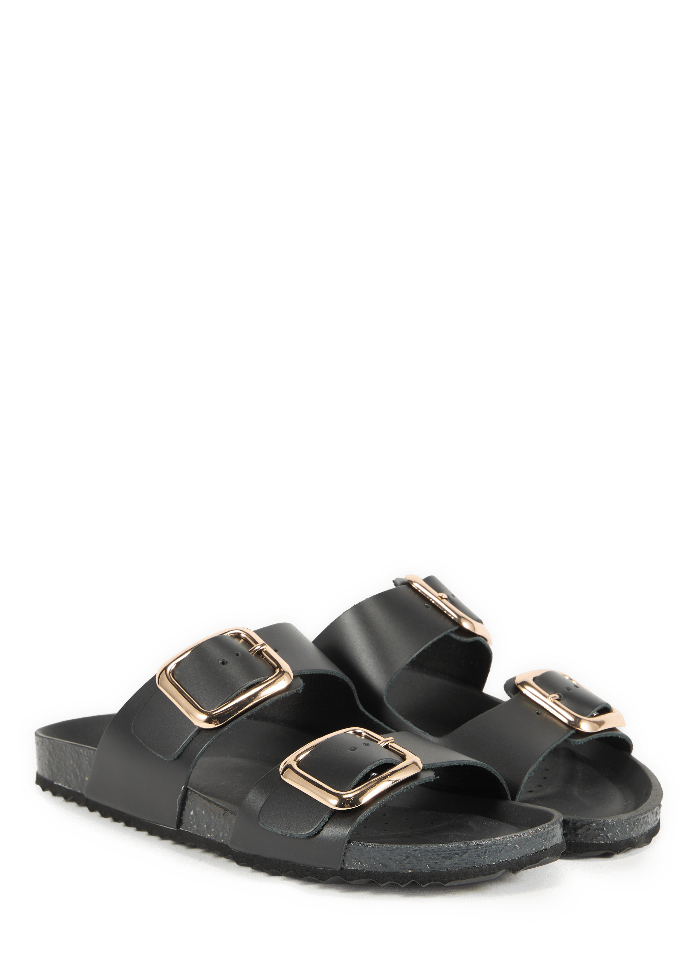 Brionia R flat leather mules GEOX Black