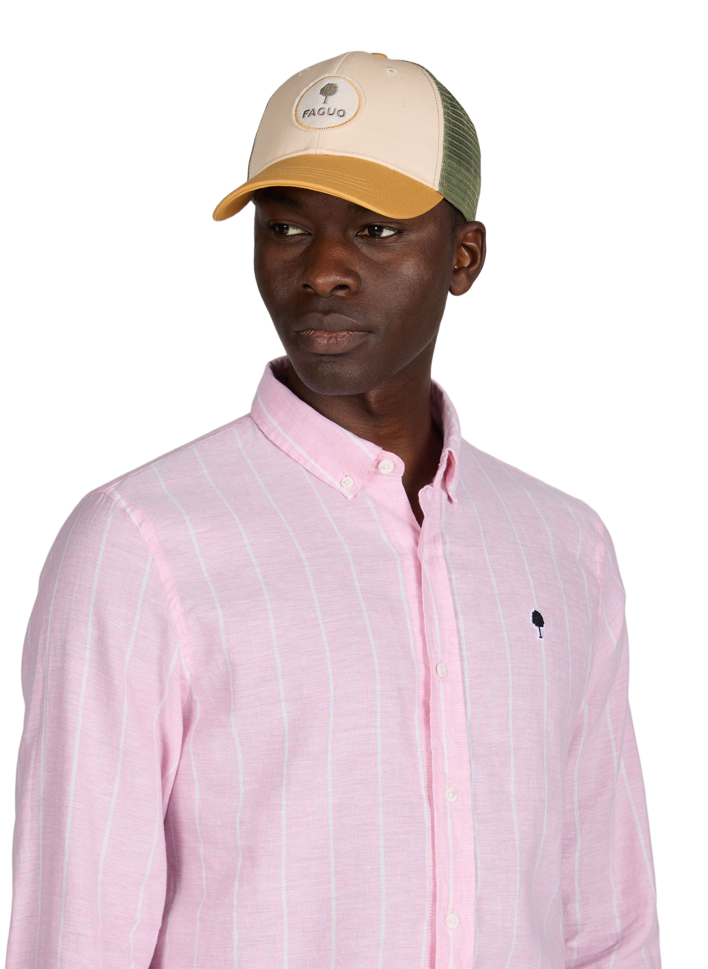 Casquette Trucker en coton recyclé FAGUO Multicolore