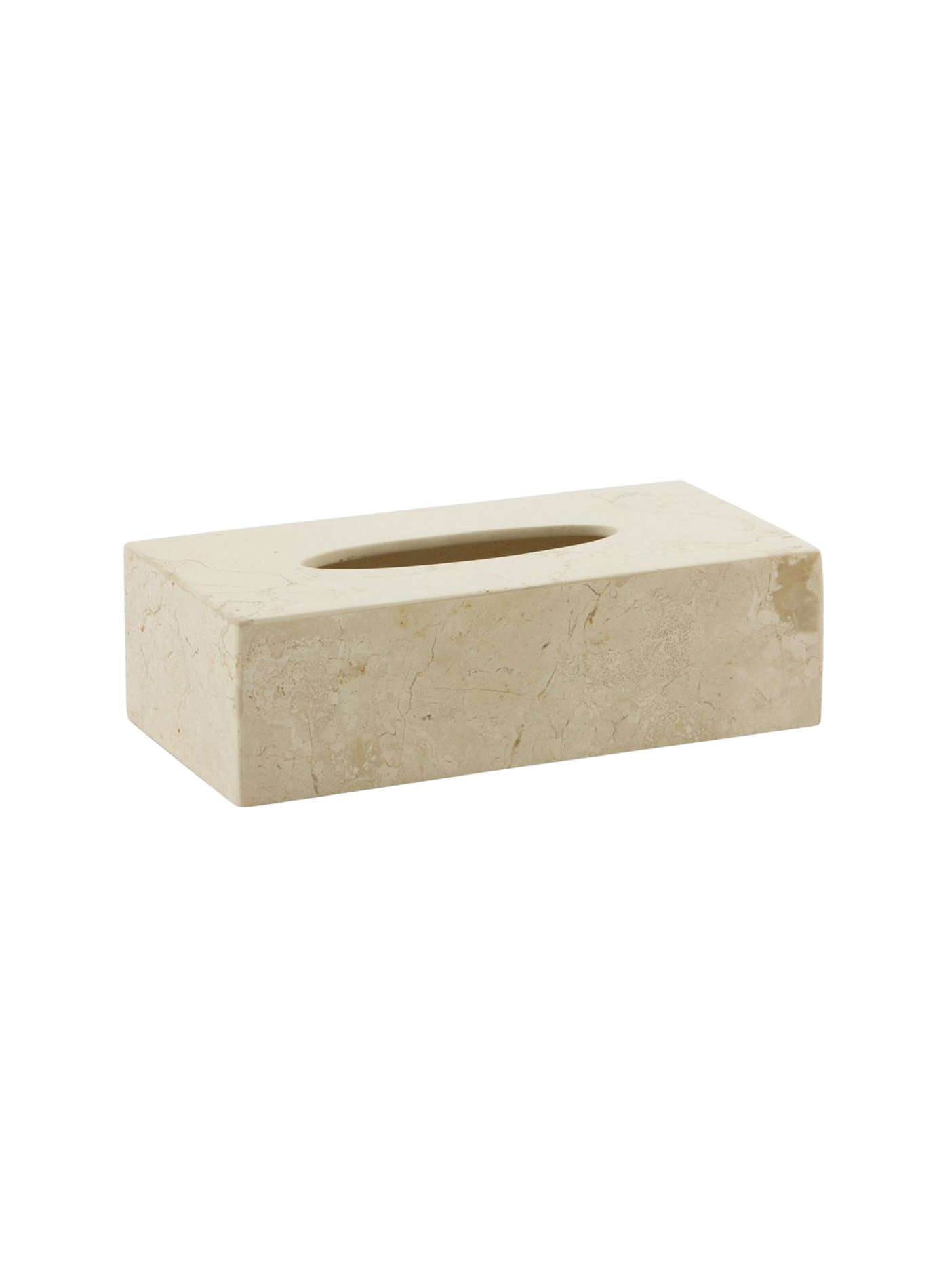 Luxor marble tissue box AQUANOVA Beige