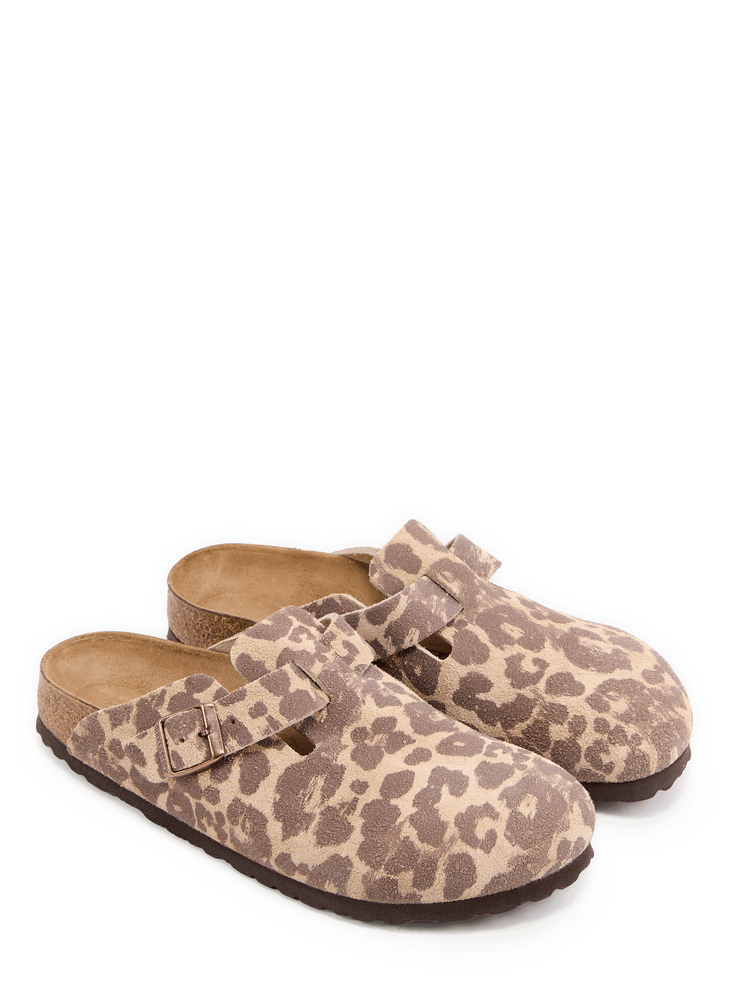 Muilen Boston BS van suède leer BIRKENSTOCK Veelkleurig