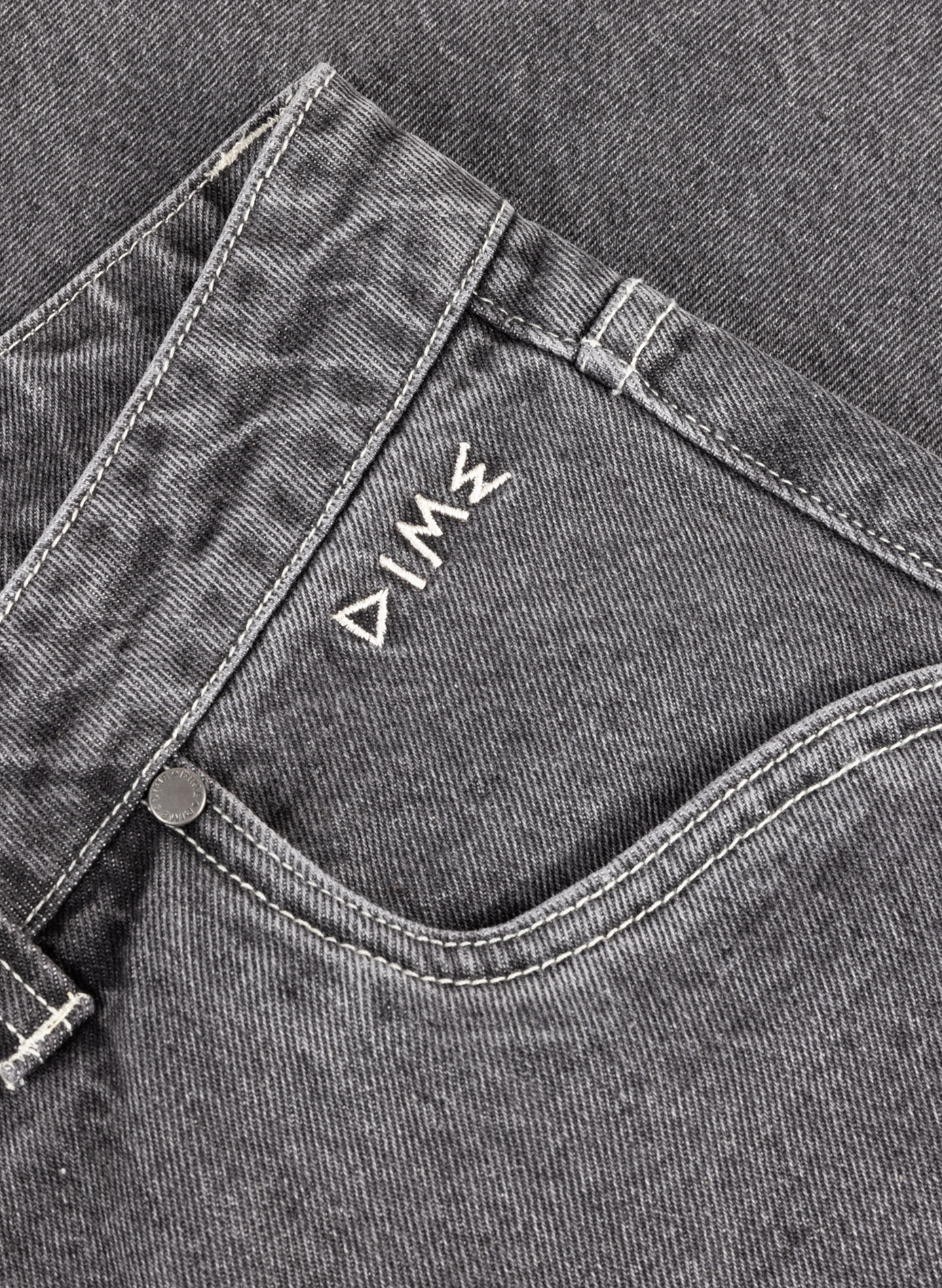 Wide cotton jeans DIME Black