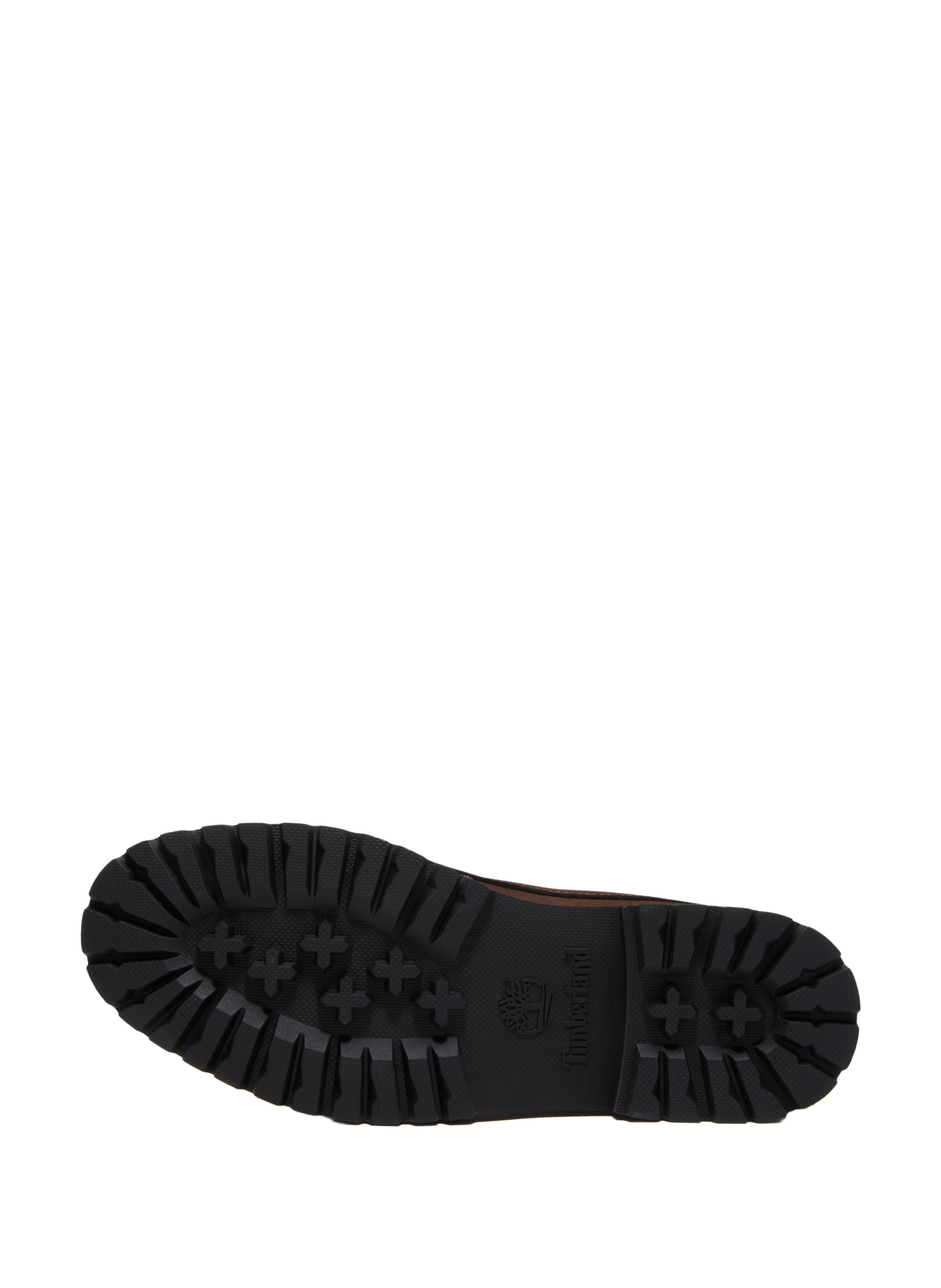 Derby shoes with cleated sole in leather TIMBERLAND Brown