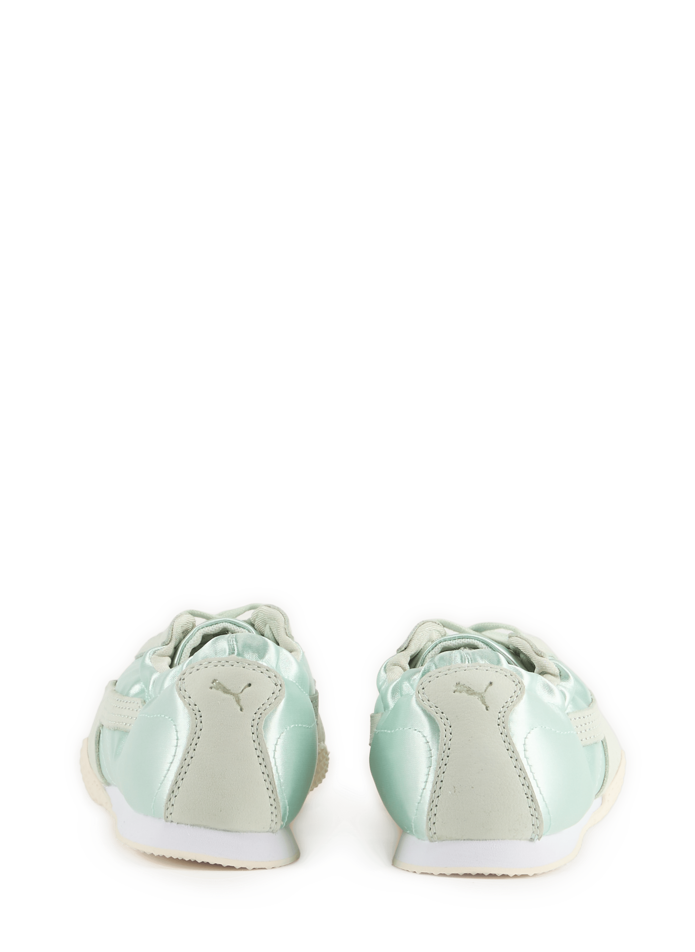 H-Street Etoile satin lace-up sneakers PUMA Green