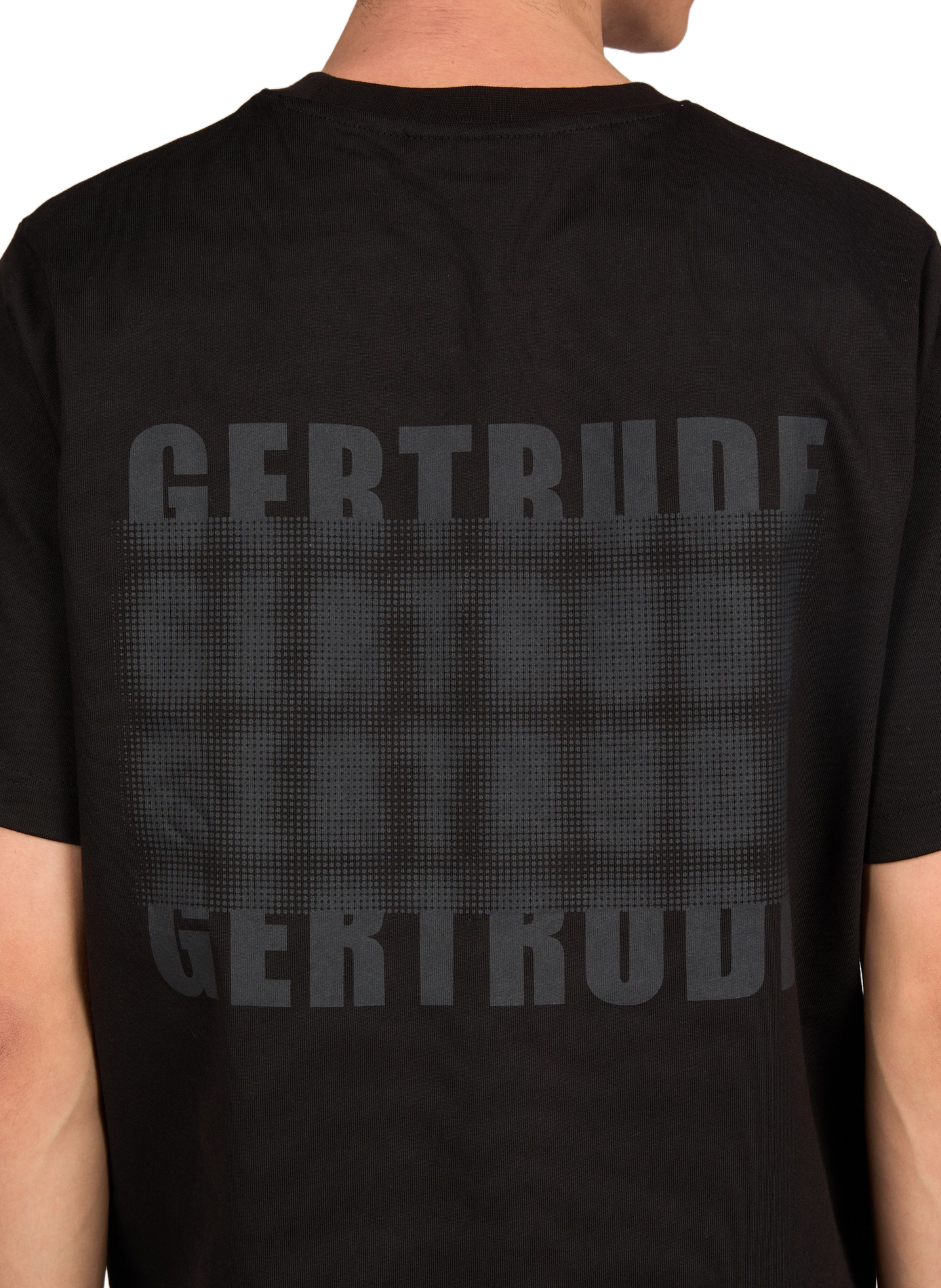 Round neck T-shirt GERTRUDE Black