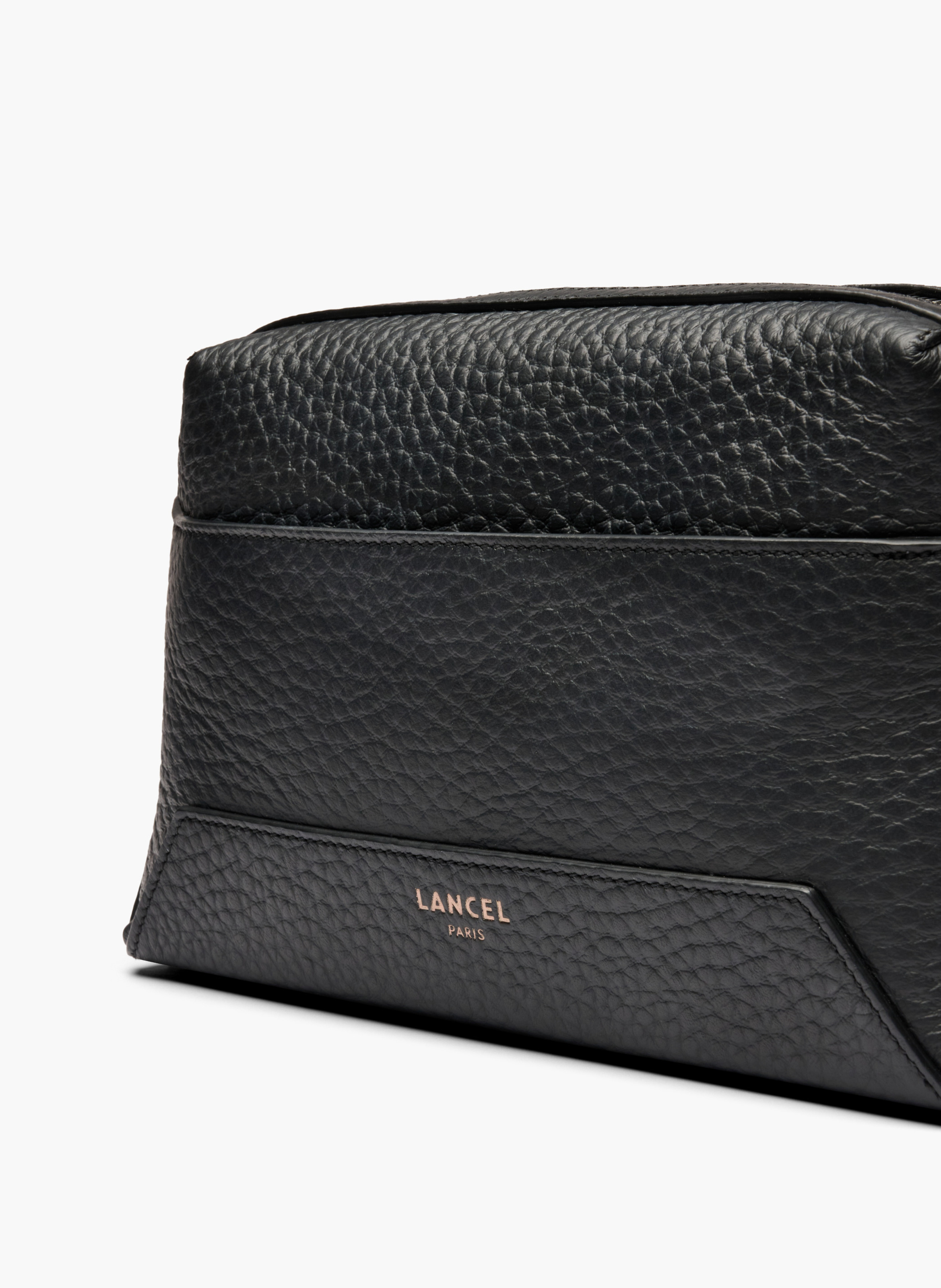 Sac caméra m milo de lancel en cuir LANCEL Noir