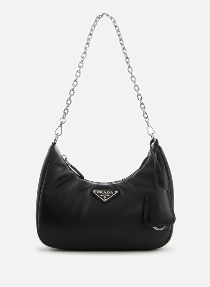 PRADA leather shoulder bag