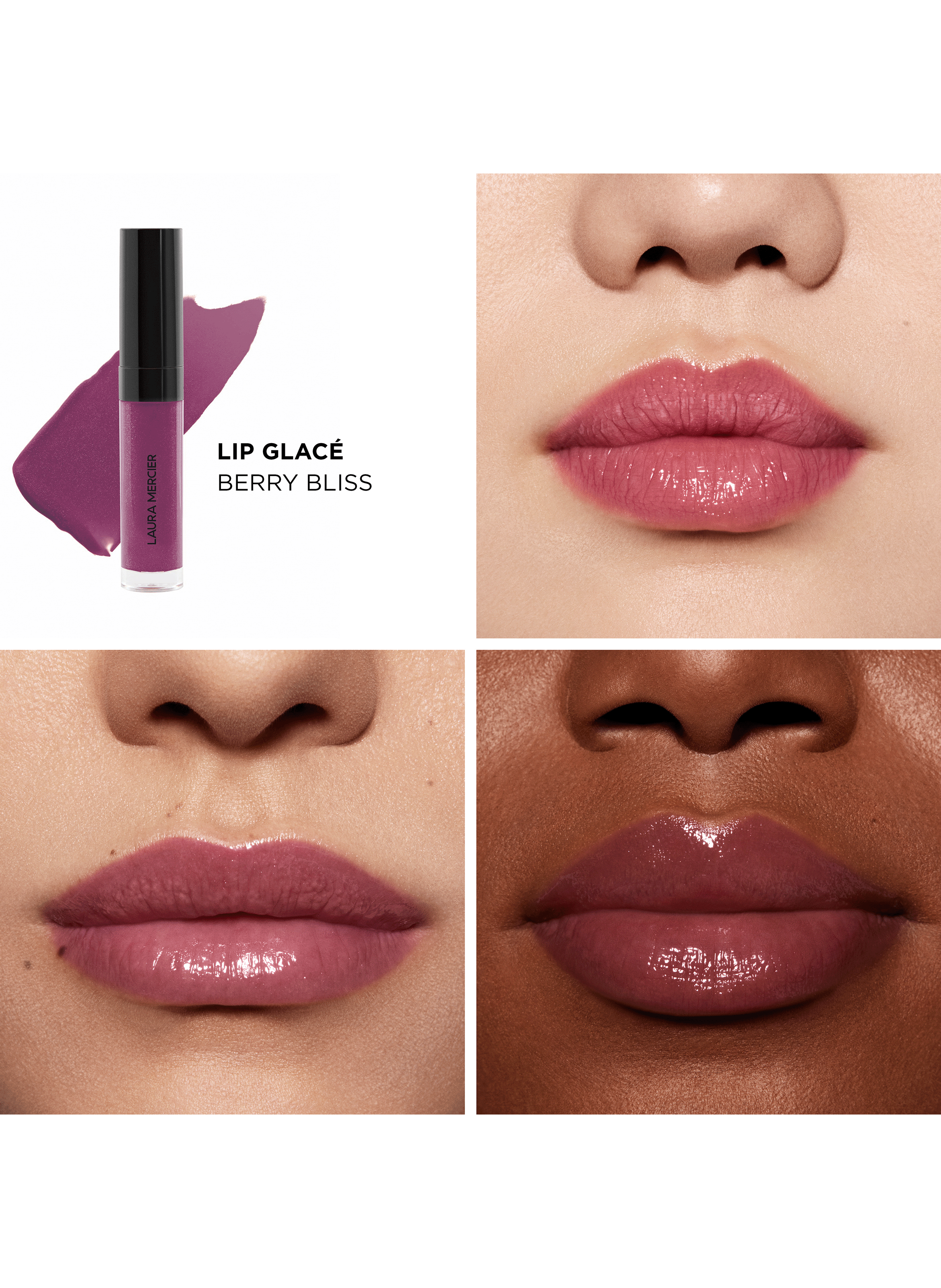Gloss - Lip Glacé LAURA MERCIER 210 berry bliss