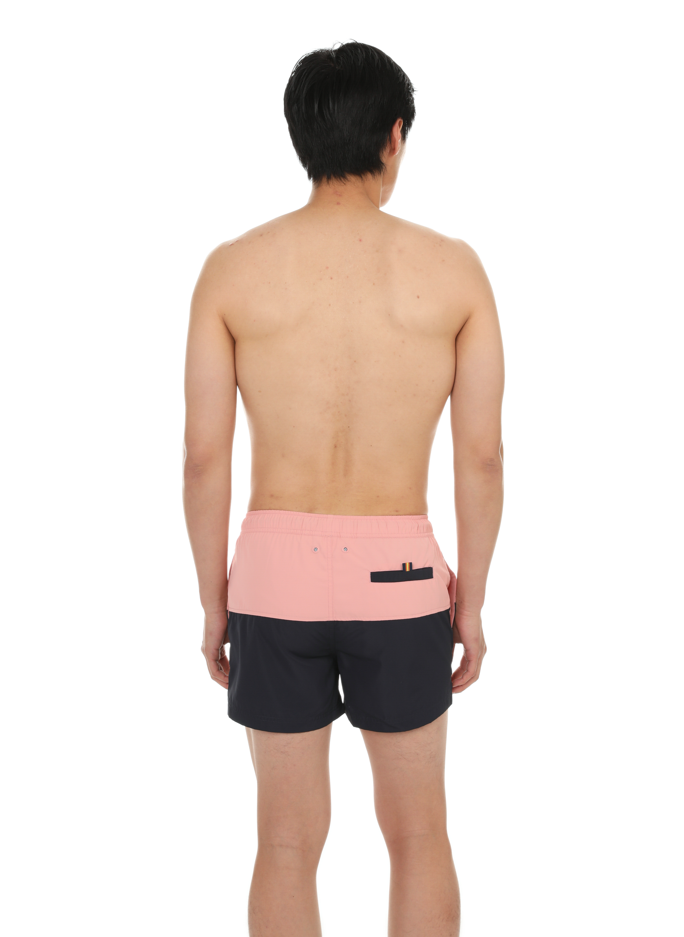 Short de bain droit K-WAY Rose