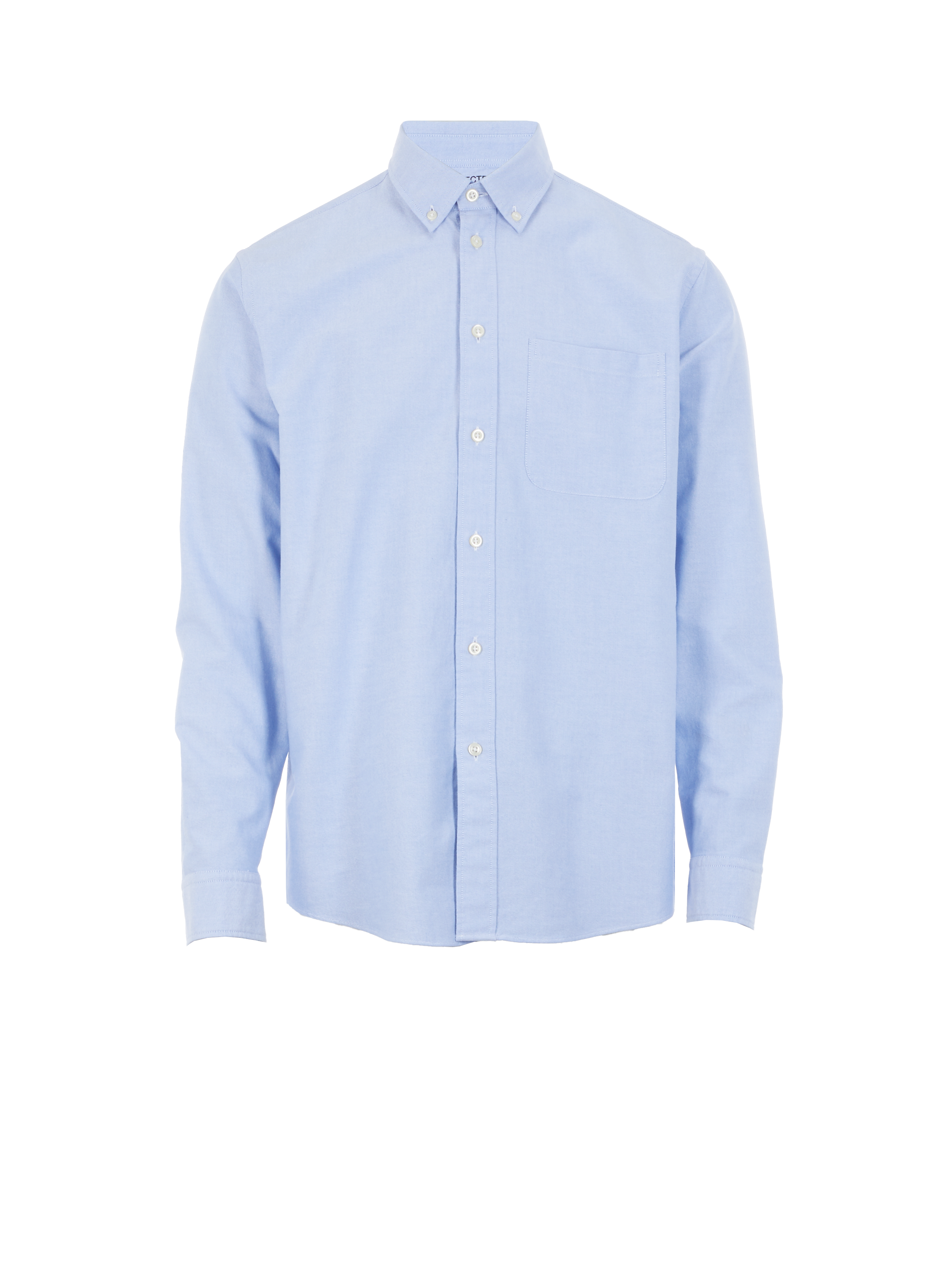 Long-sleeve cotton Shirt  SELECTED Blue
