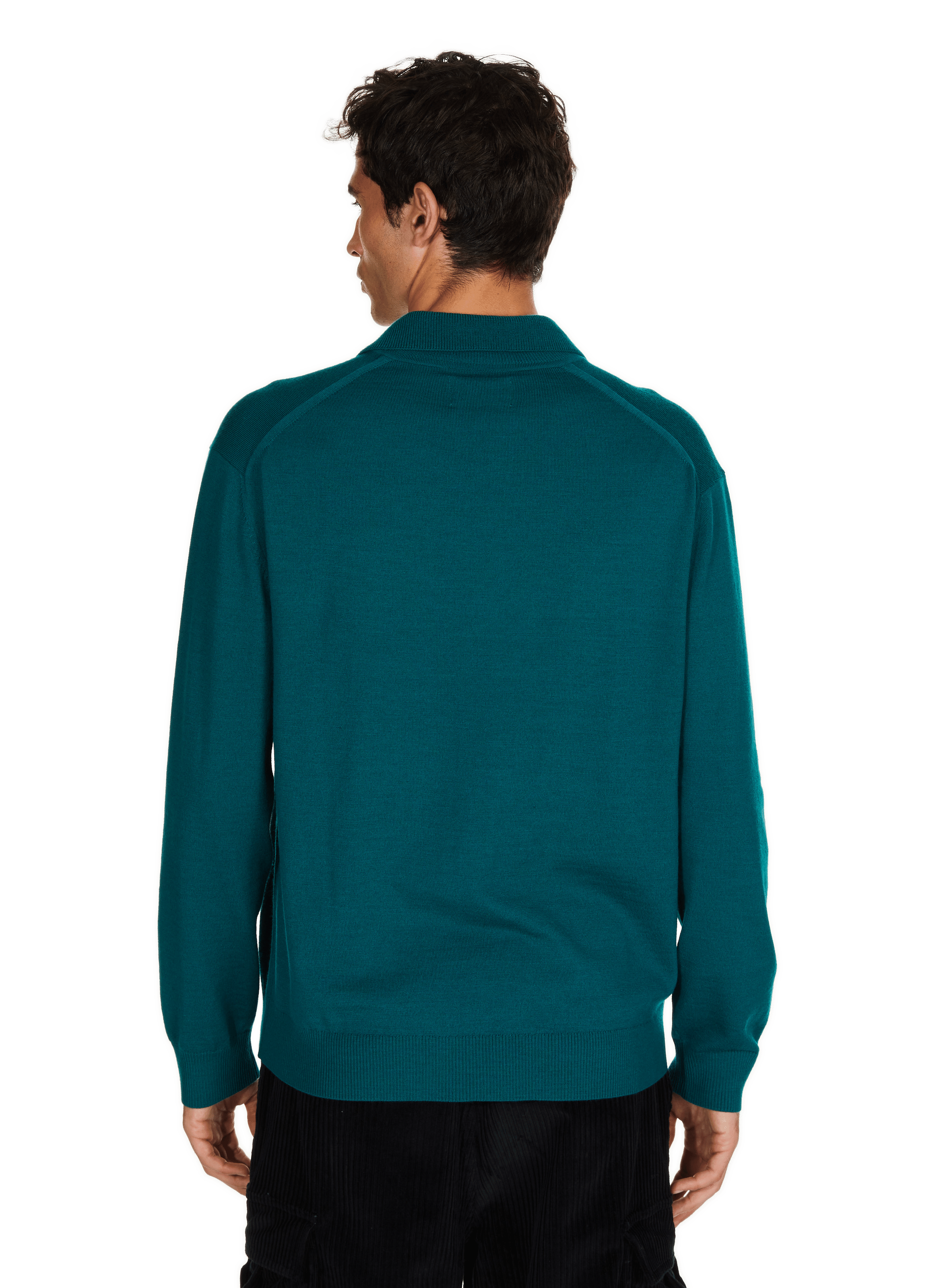 Pull Arnau en laine mérinos  SAISON 1865 Vert