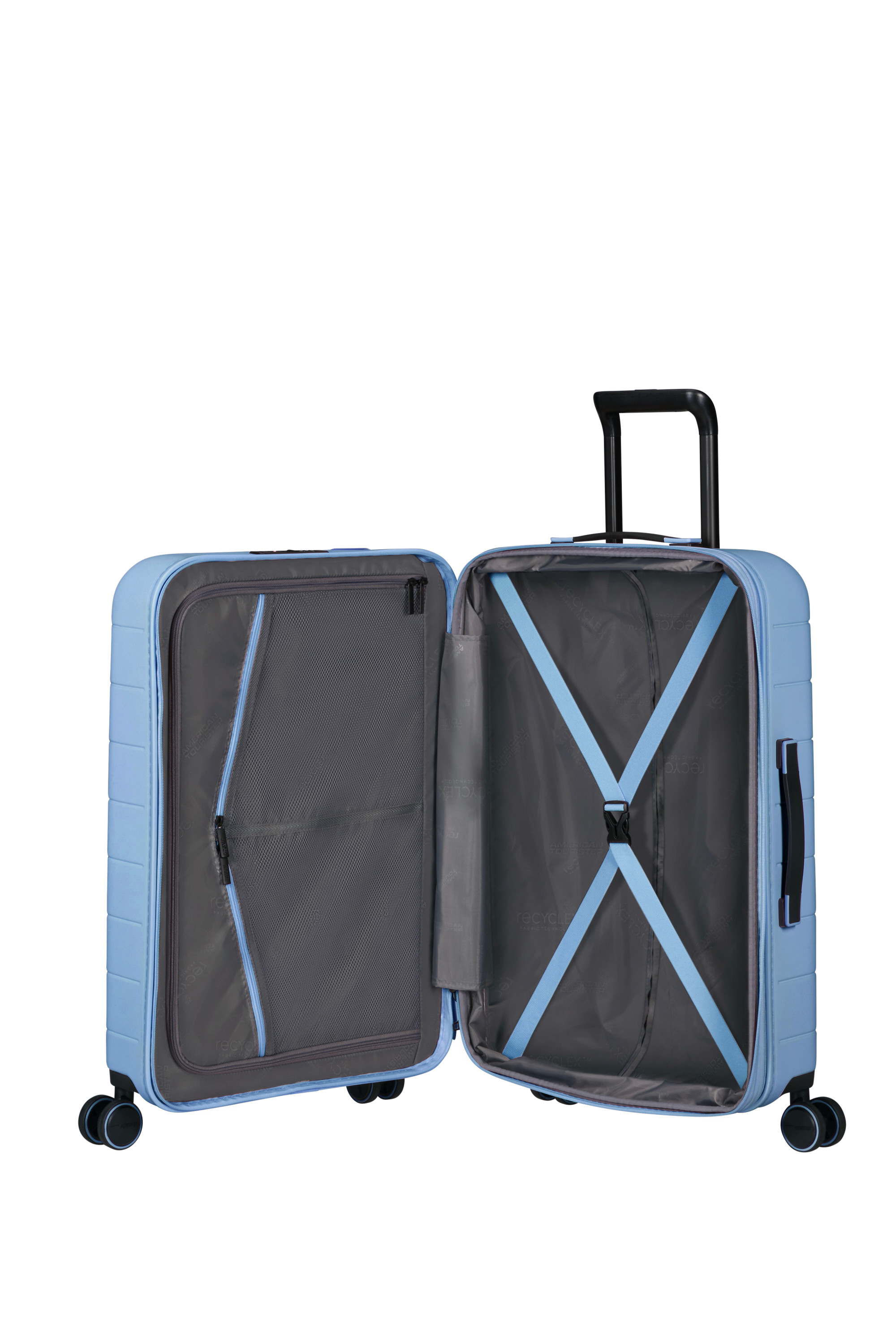 Novastream valise 4 roues taille m Bleu