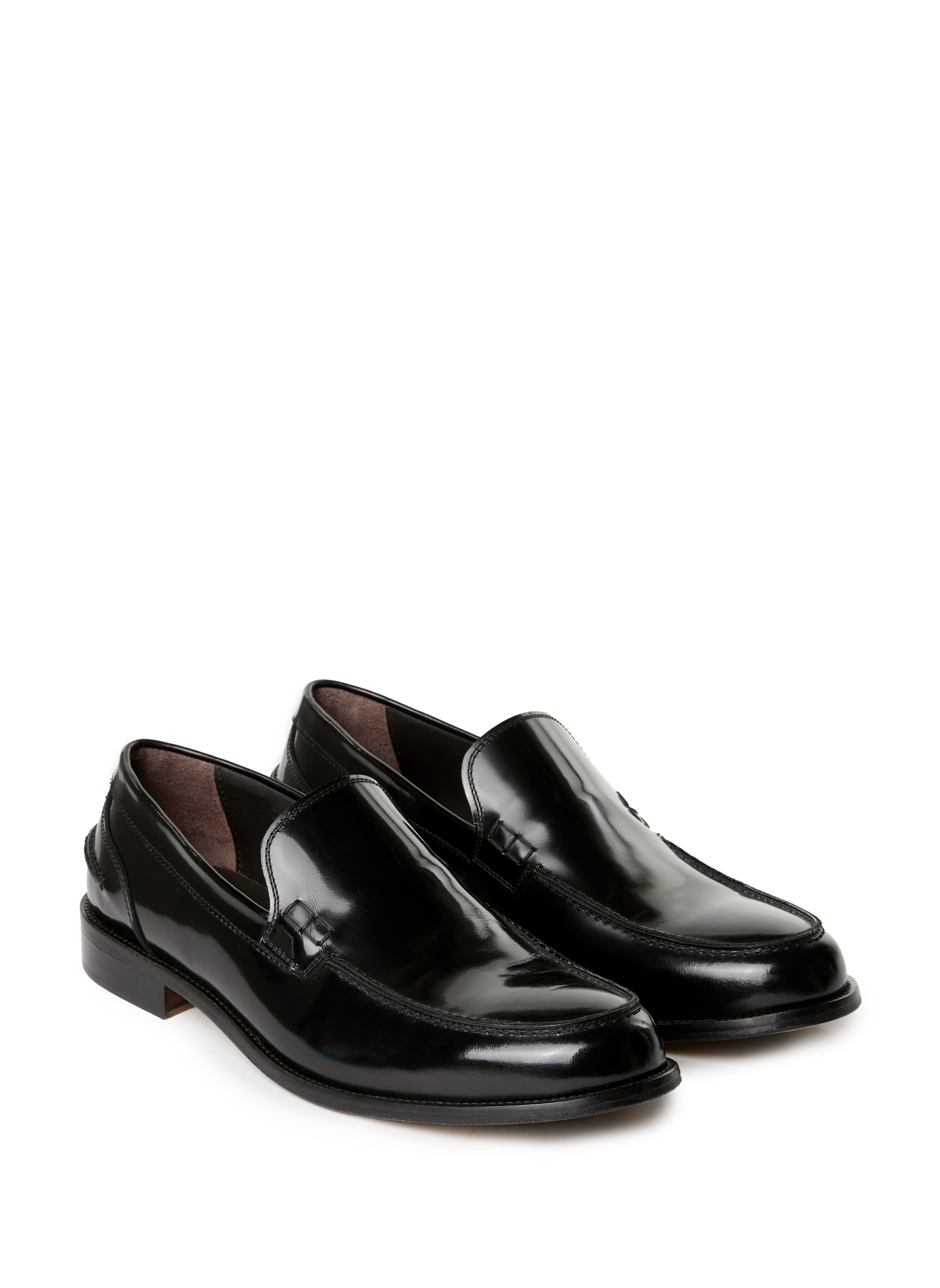 Mocassins Penny G2 en cuir SAISON 1865 Noir