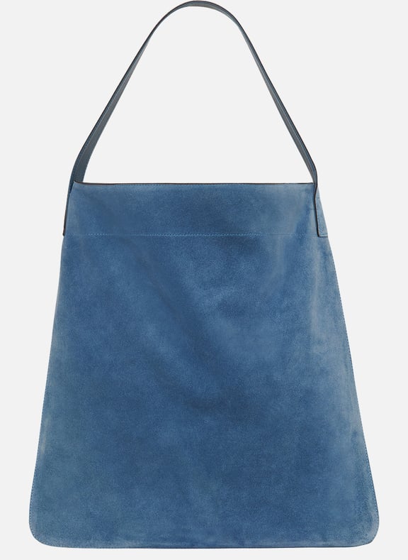 Sac hobo en cuir velours - lady Bleu by GERARD DAREL GERARD DAREL Sac hobo en cuir velours - lady Bleu