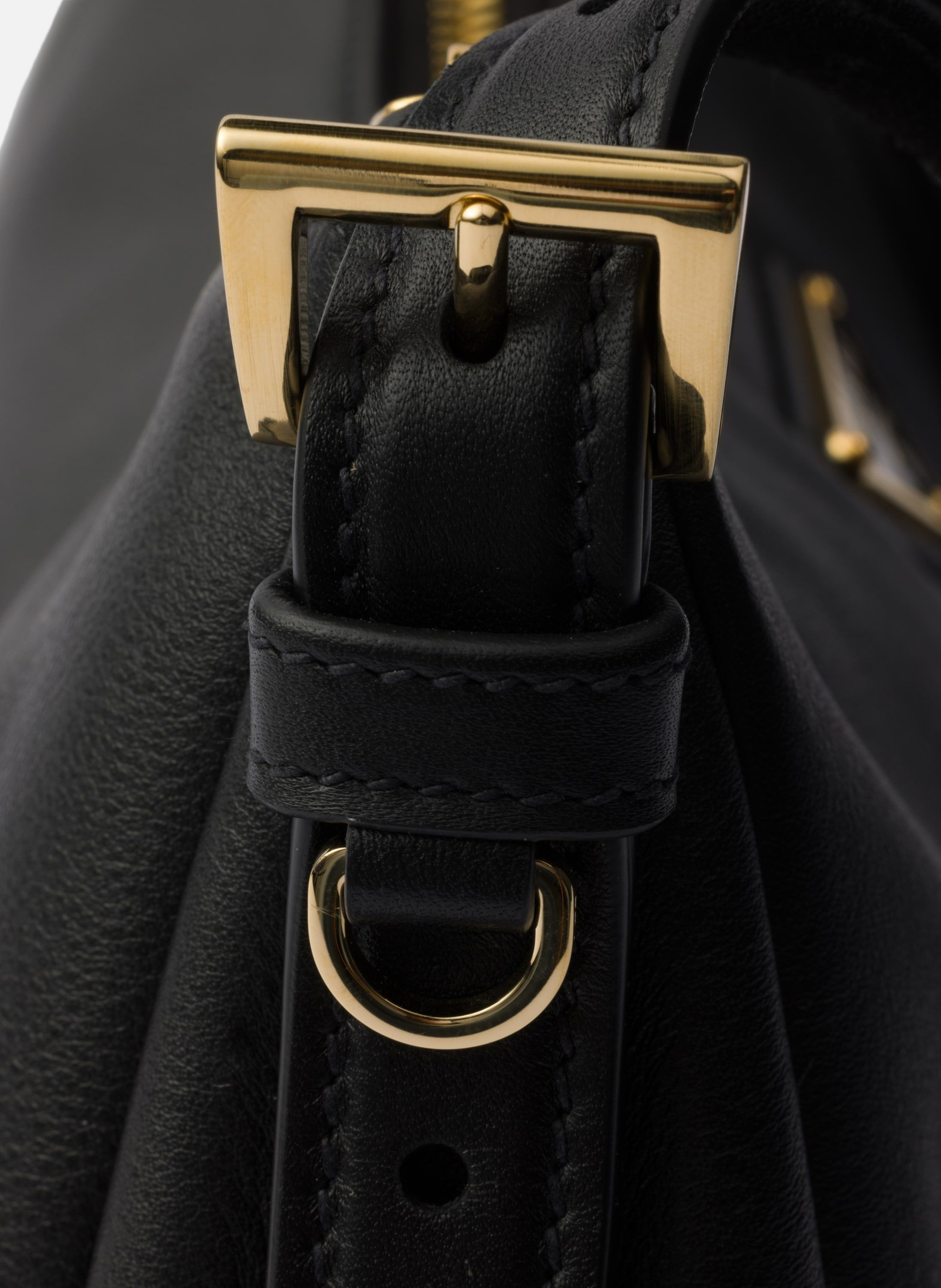 Sac porté épaule prada aimée en cuir PRADA Noir