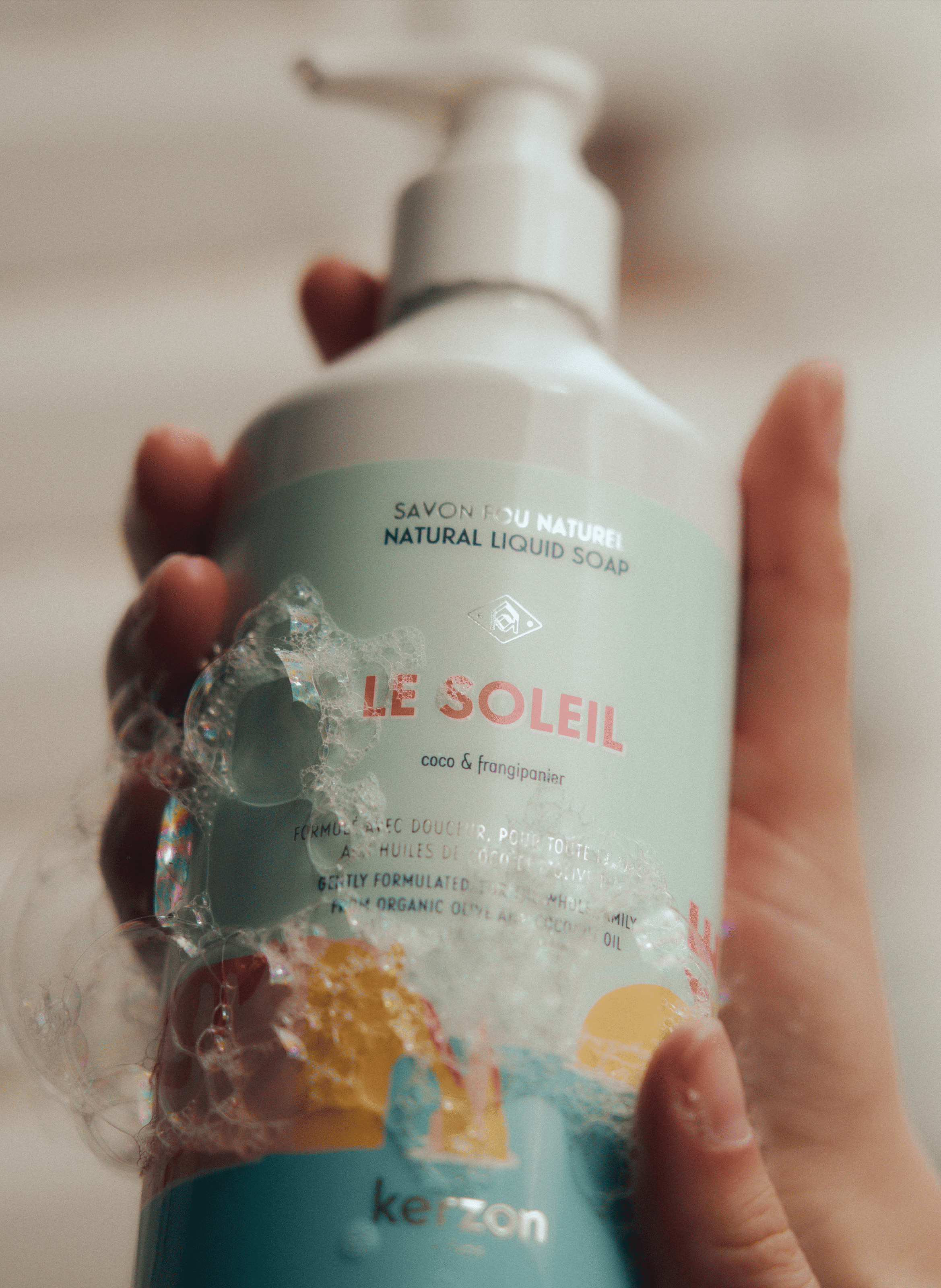 Liquid soap - The Sun KERZON No color