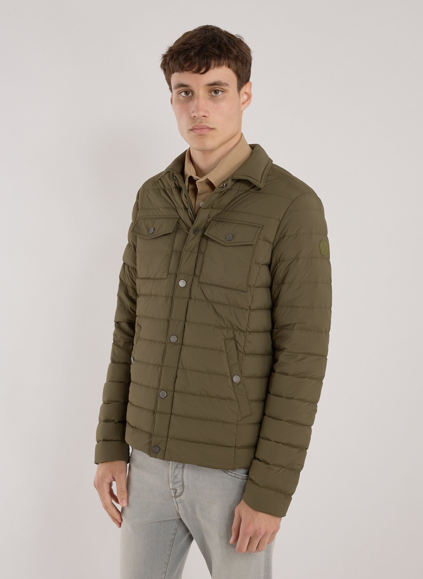 JOTT Veste droite col classique Kaki