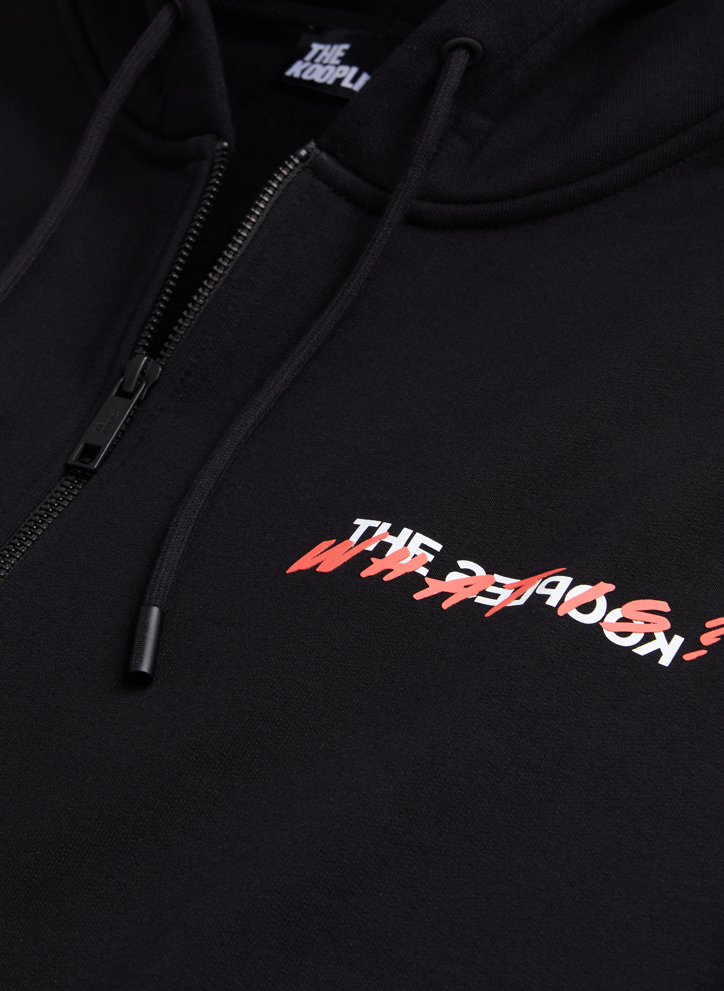 Sweatshirt à capuche what is zippé THE KOOPLES Noir