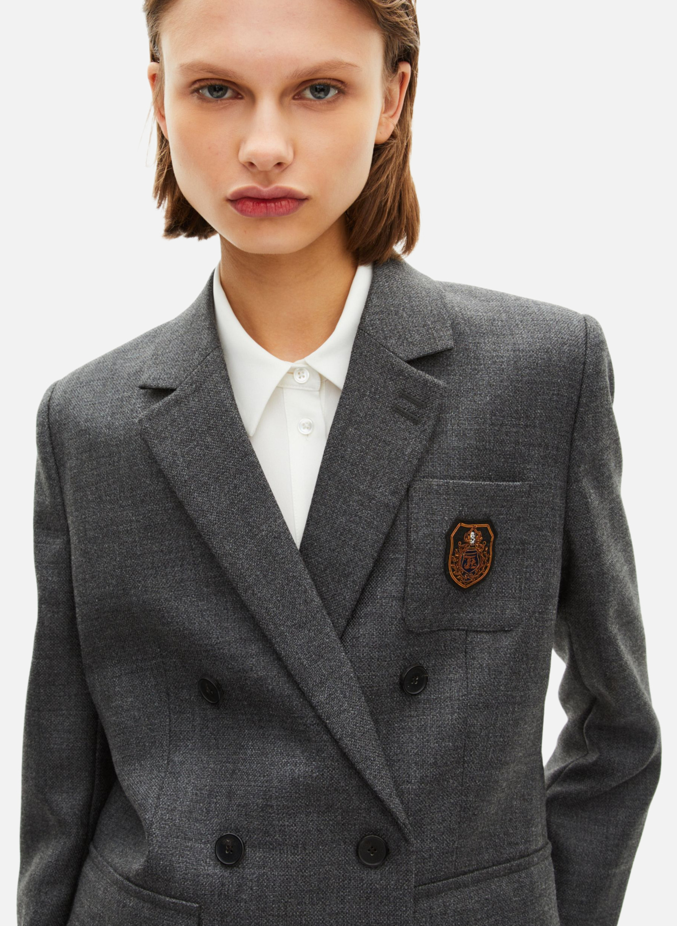 Veste tailleur THE KOOPLES Gris