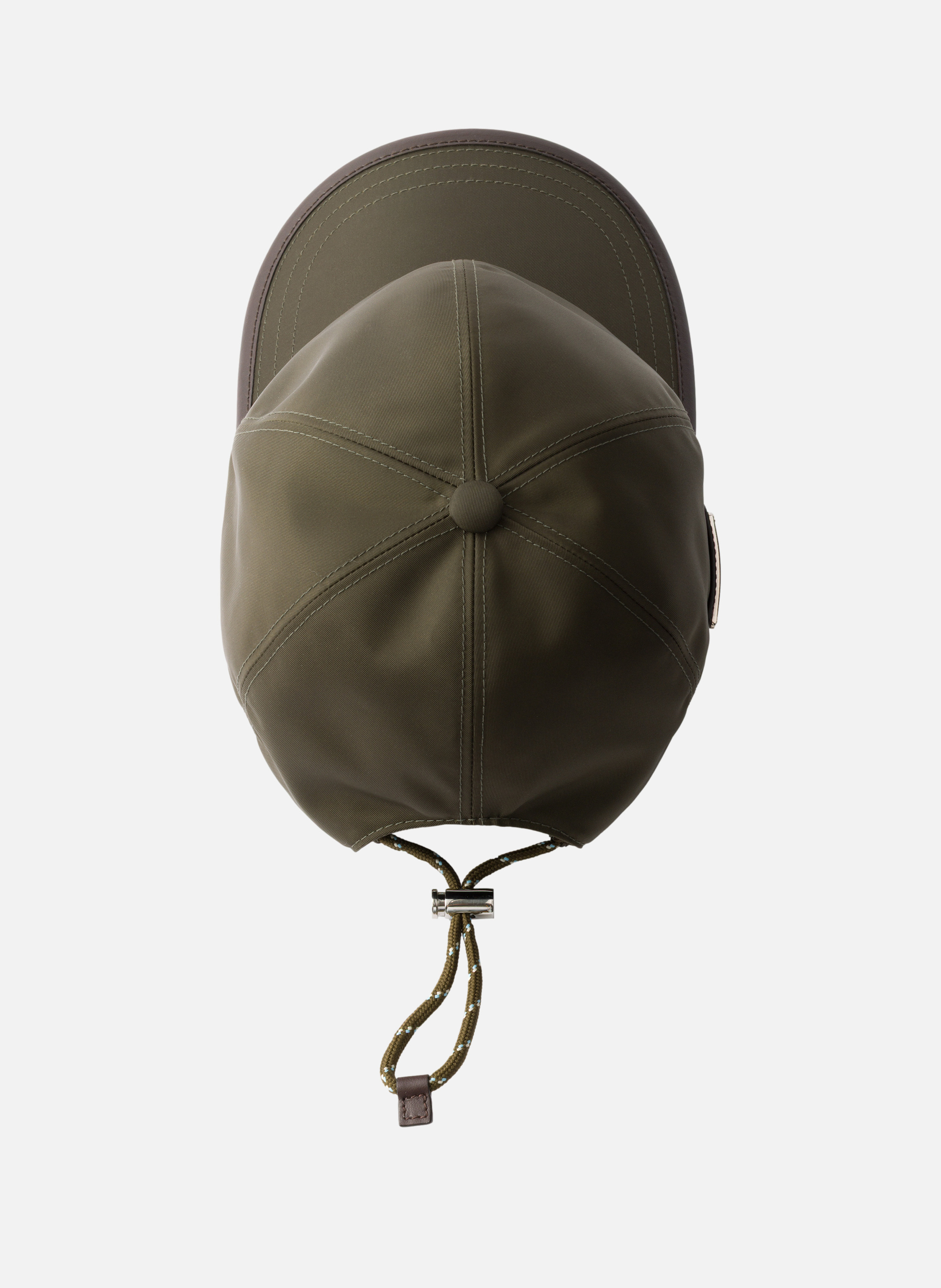 Casquette de baseball prada speedrock en re-nylon PRADA Vert