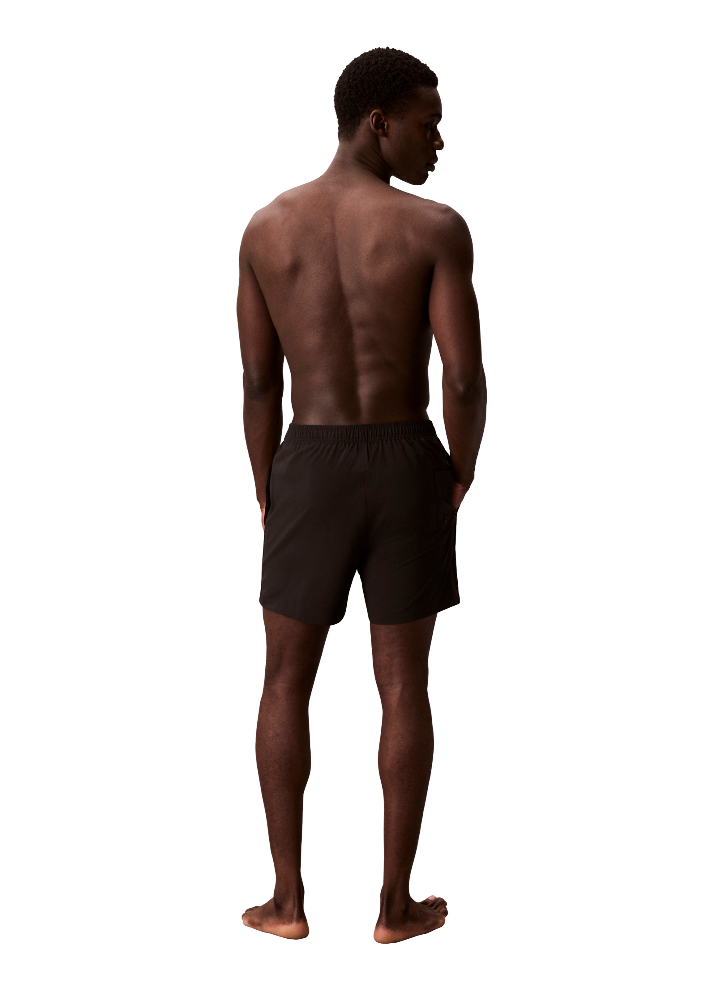 Logo swim shorts CALVIN KLEIN Black