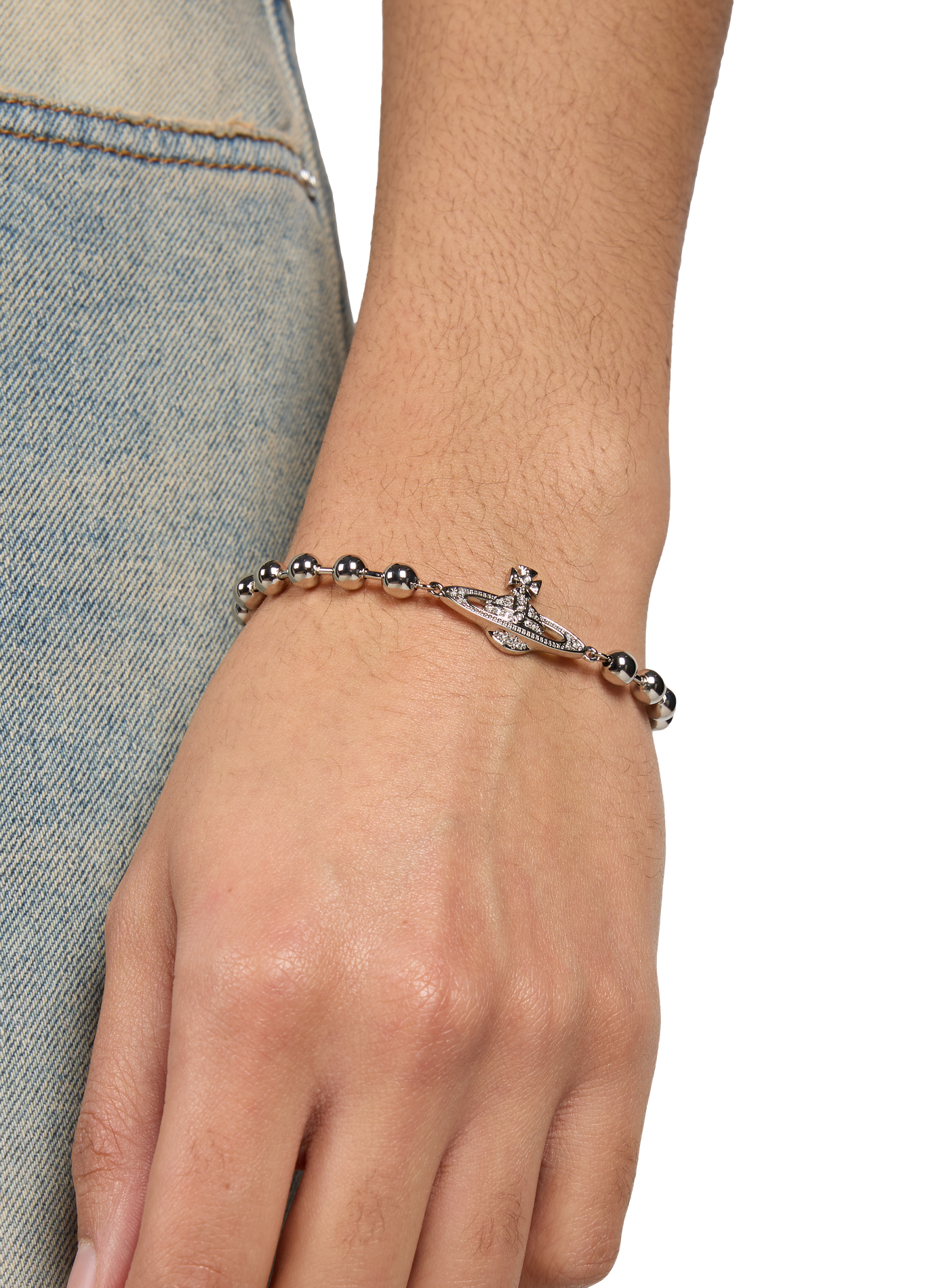 Bracelet Man Thames VIVIENNE WESTWOOD Silver