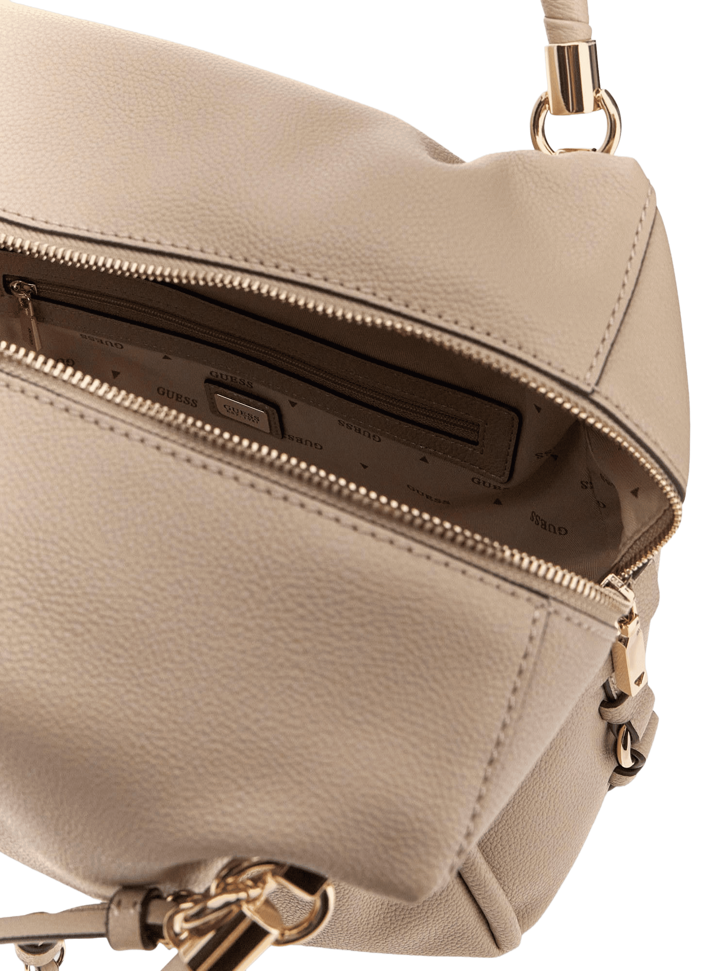 Borsa a tracolla rimovibile Danya GUESS Beige