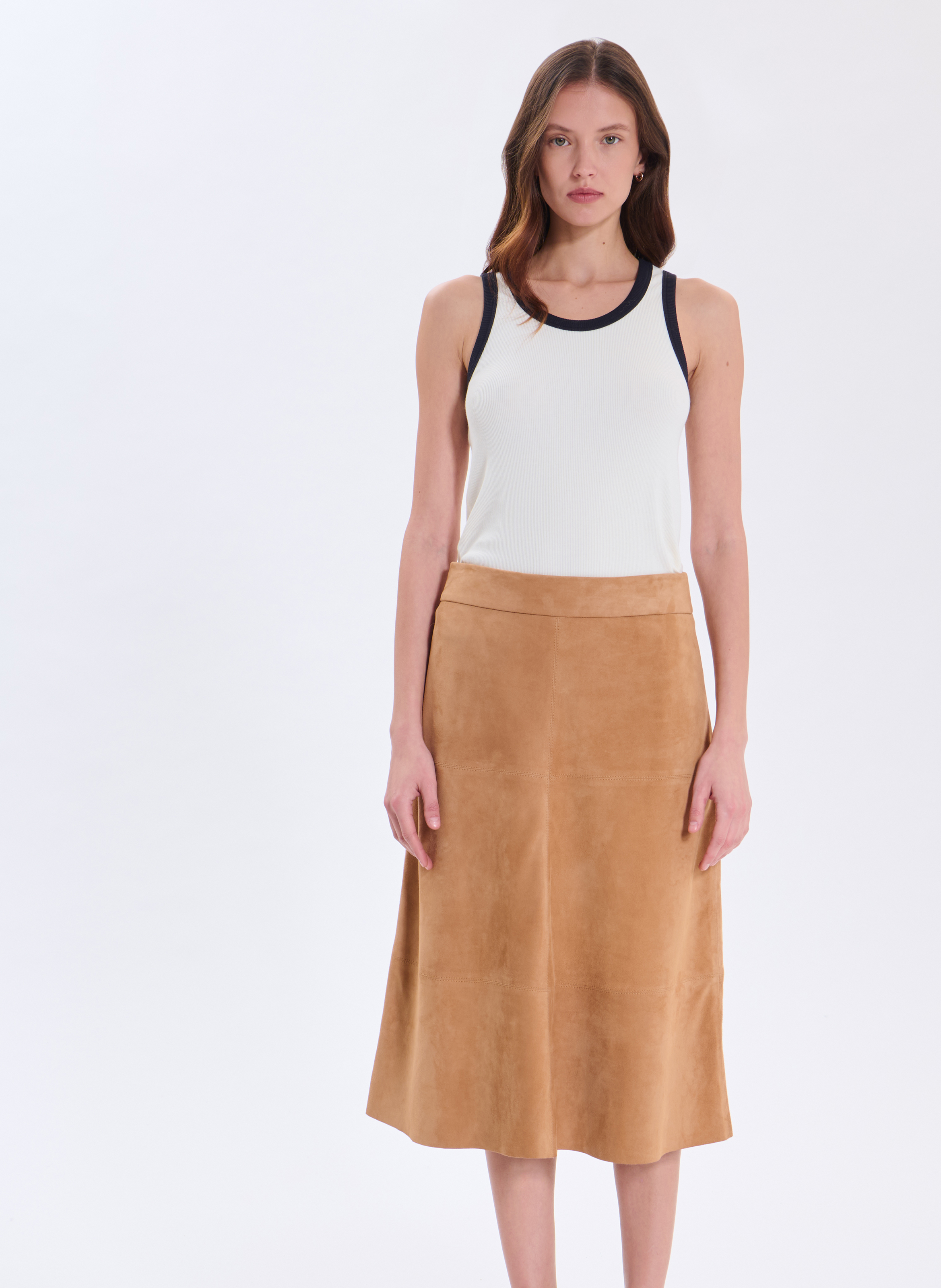 Jupe  jennie ZAPA Beige