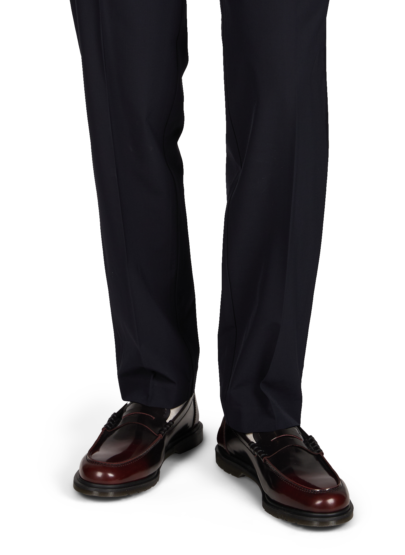 Zigarettenhose EMPORIO ARMANI Blau